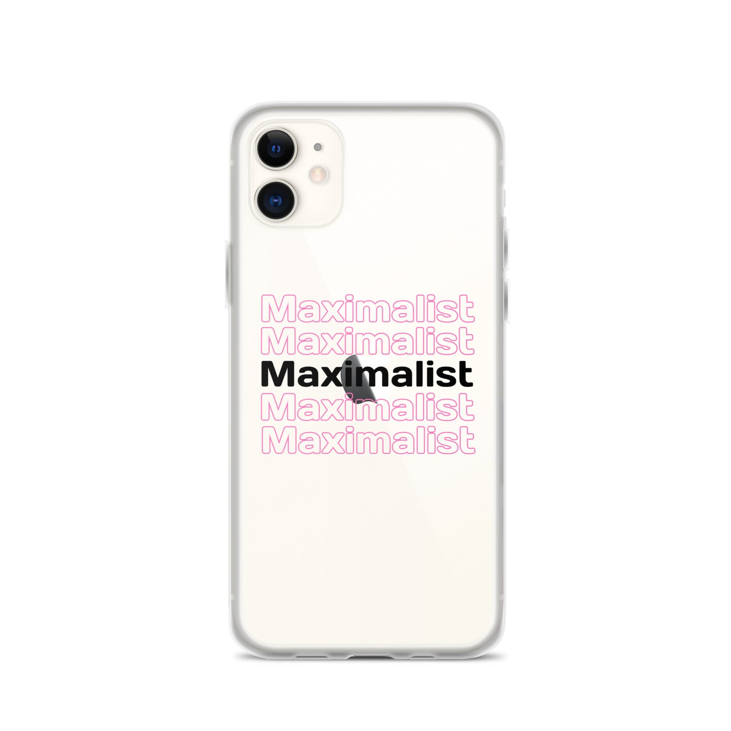 Maximalist Clear Case for iPhone®