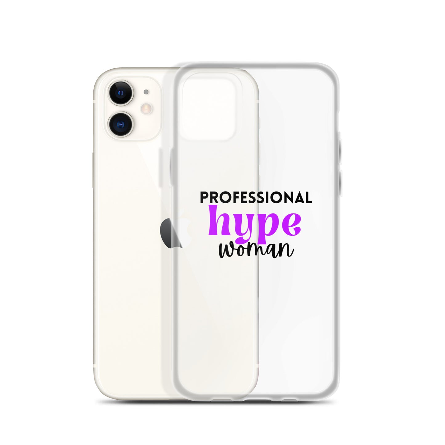 Professional Hype Woman Clear Case for iPhone®