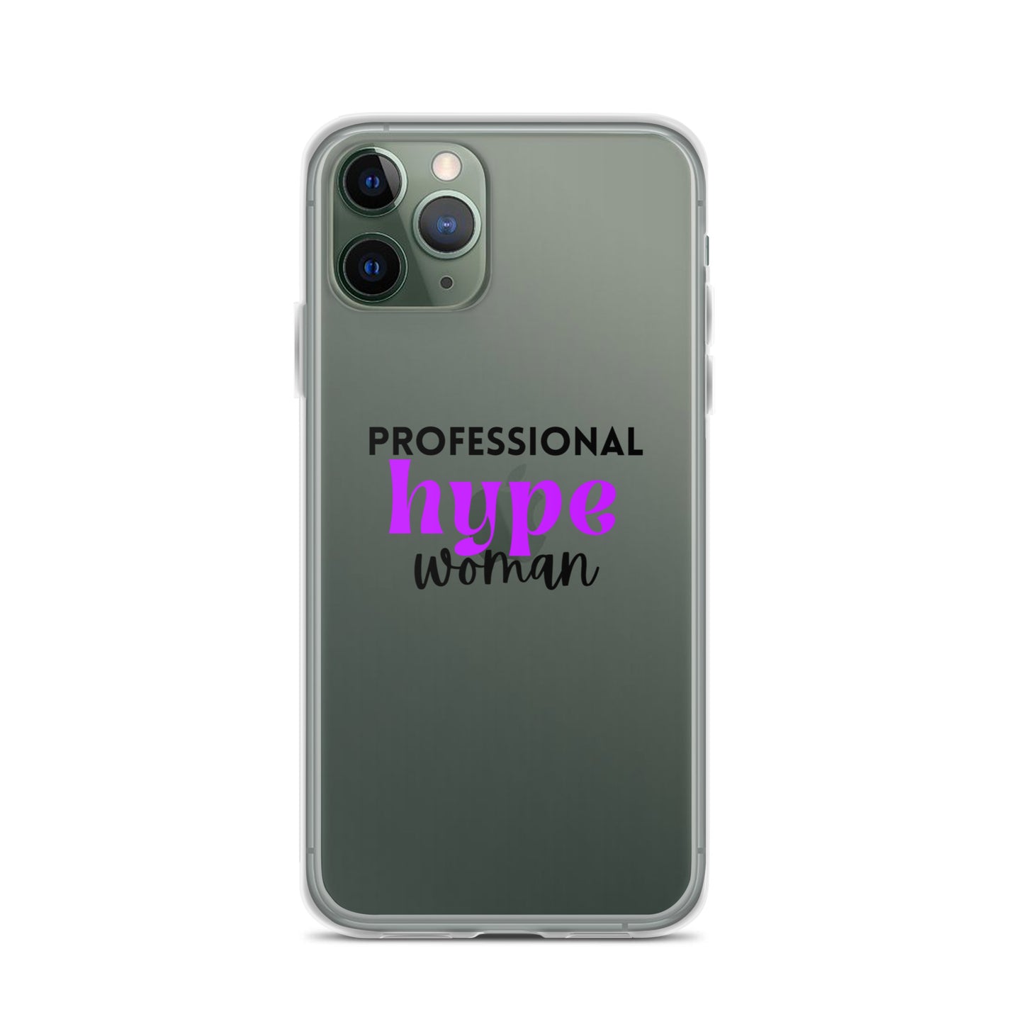 Professional Hype Woman Clear Case for iPhone®