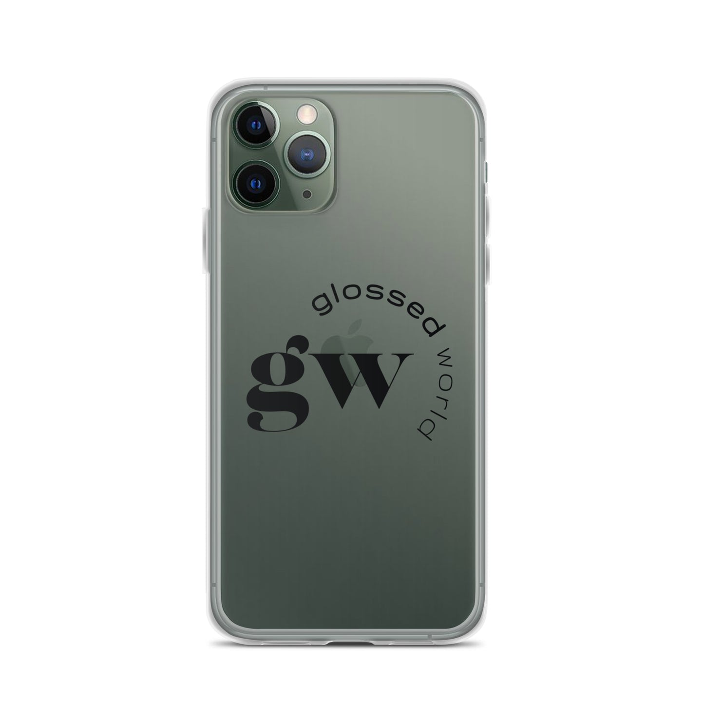 Glossed World Clear Case for iPhone®