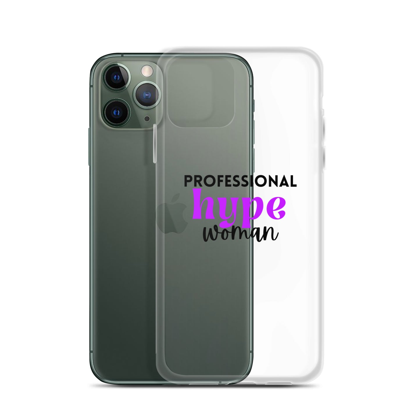 Professional Hype Woman Clear Case for iPhone®