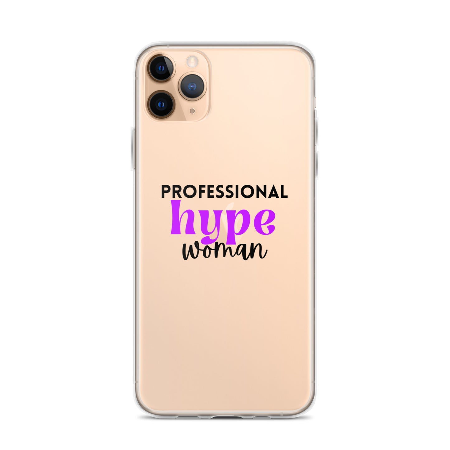 Professional Hype Woman Clear Case for iPhone®