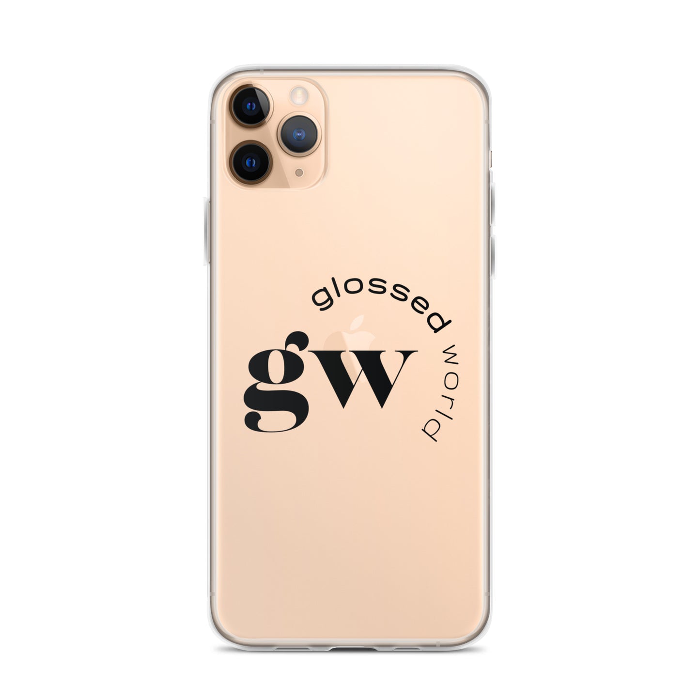 Glossed World Clear Case for iPhone®