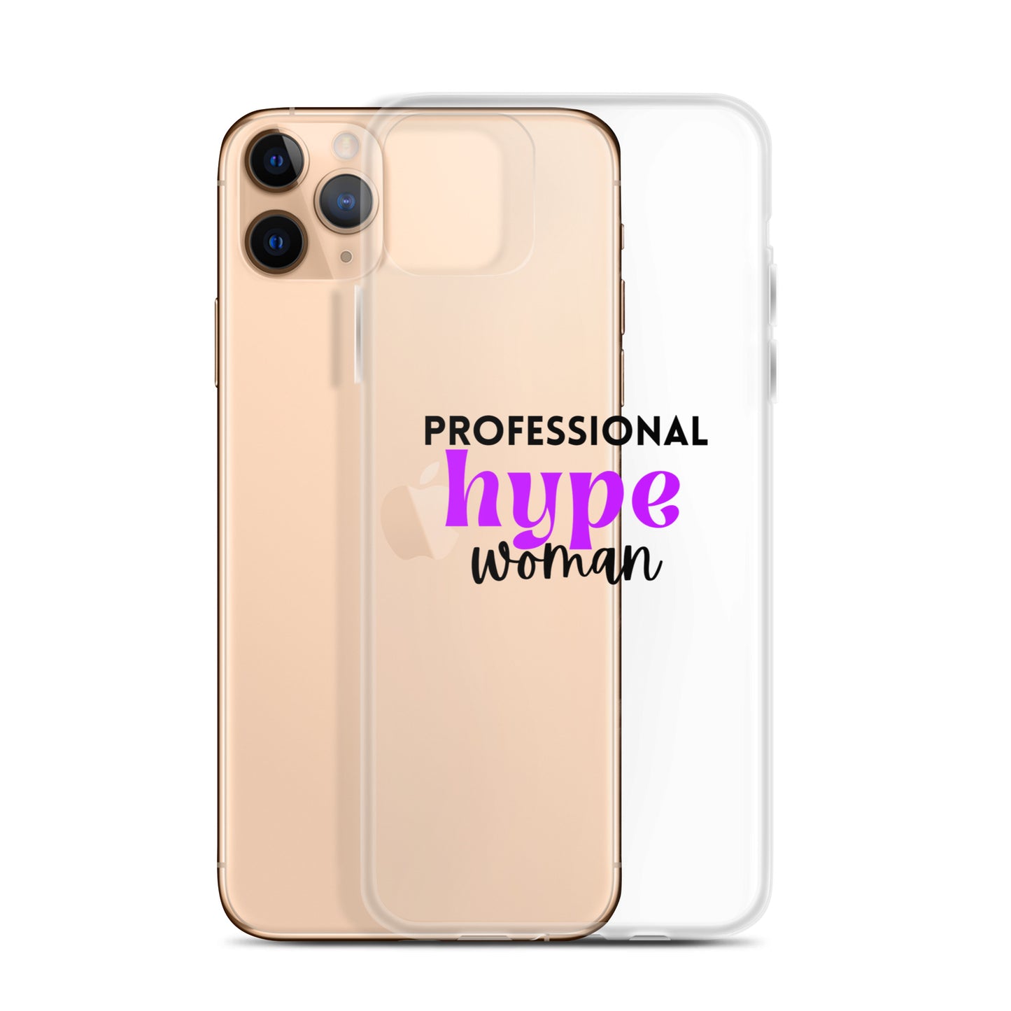 Professional Hype Woman Clear Case for iPhone®