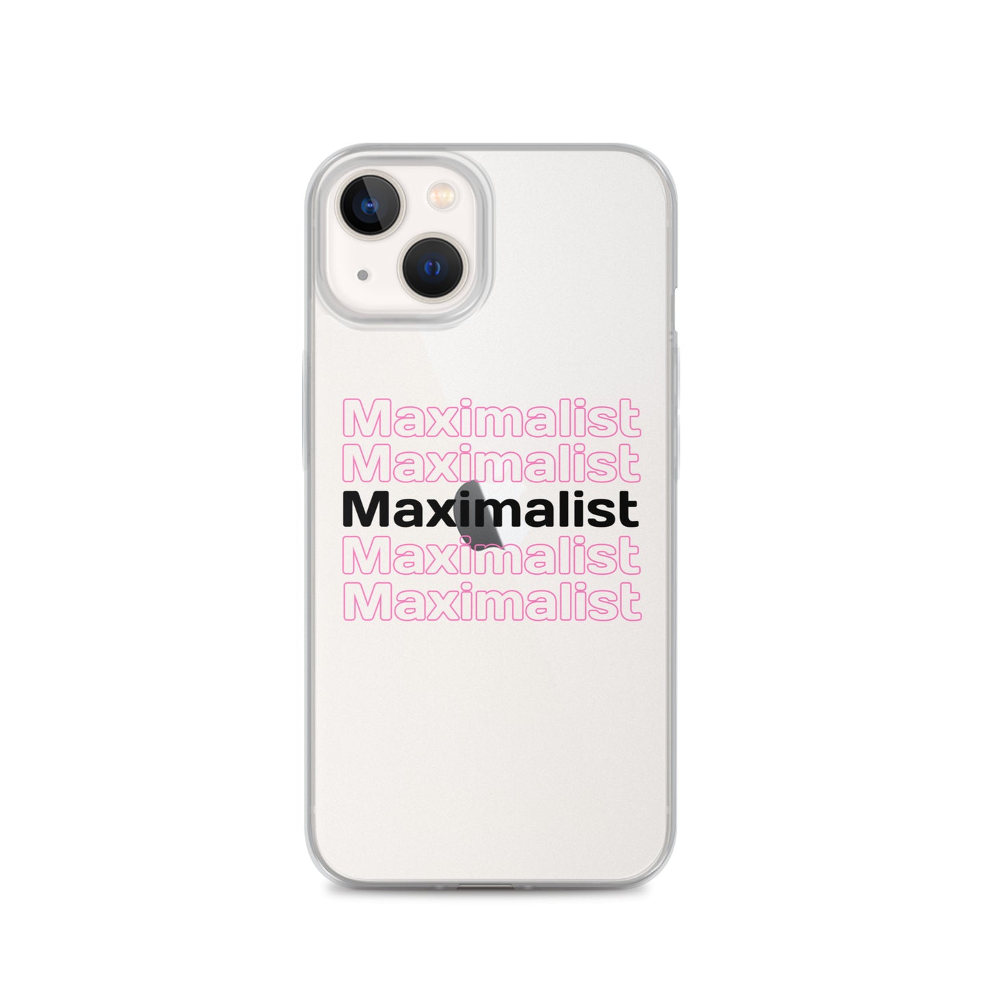 Maximalist Clear Case for iPhone®