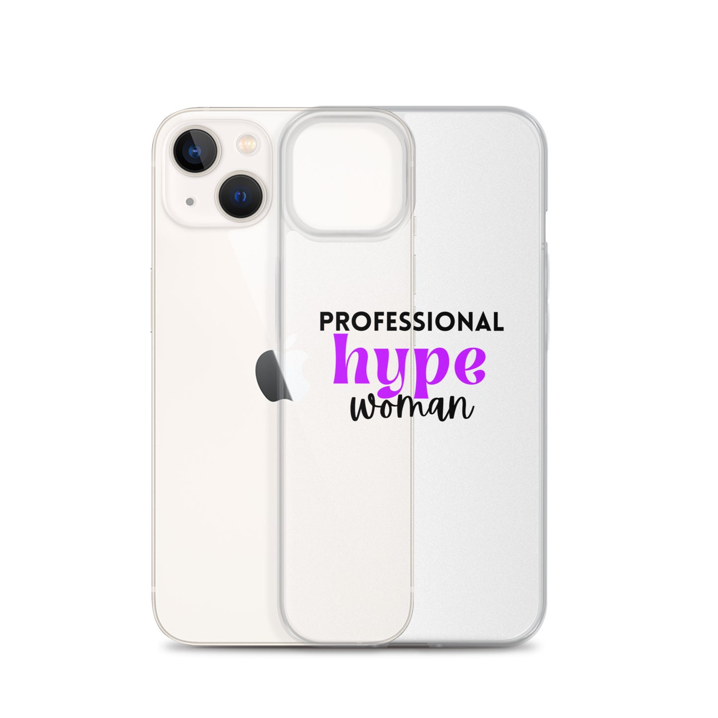 Professional Hype Woman Clear Case for iPhone®