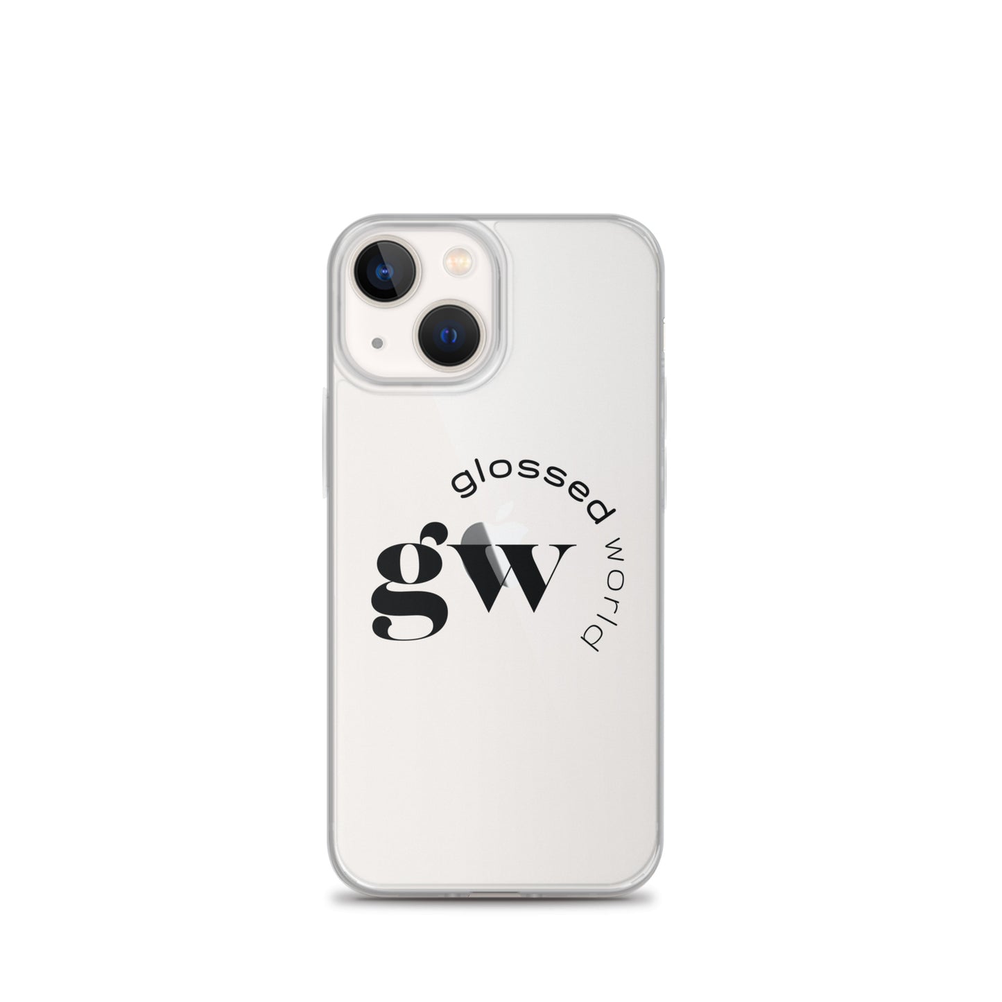 Glossed World Clear Case for iPhone®