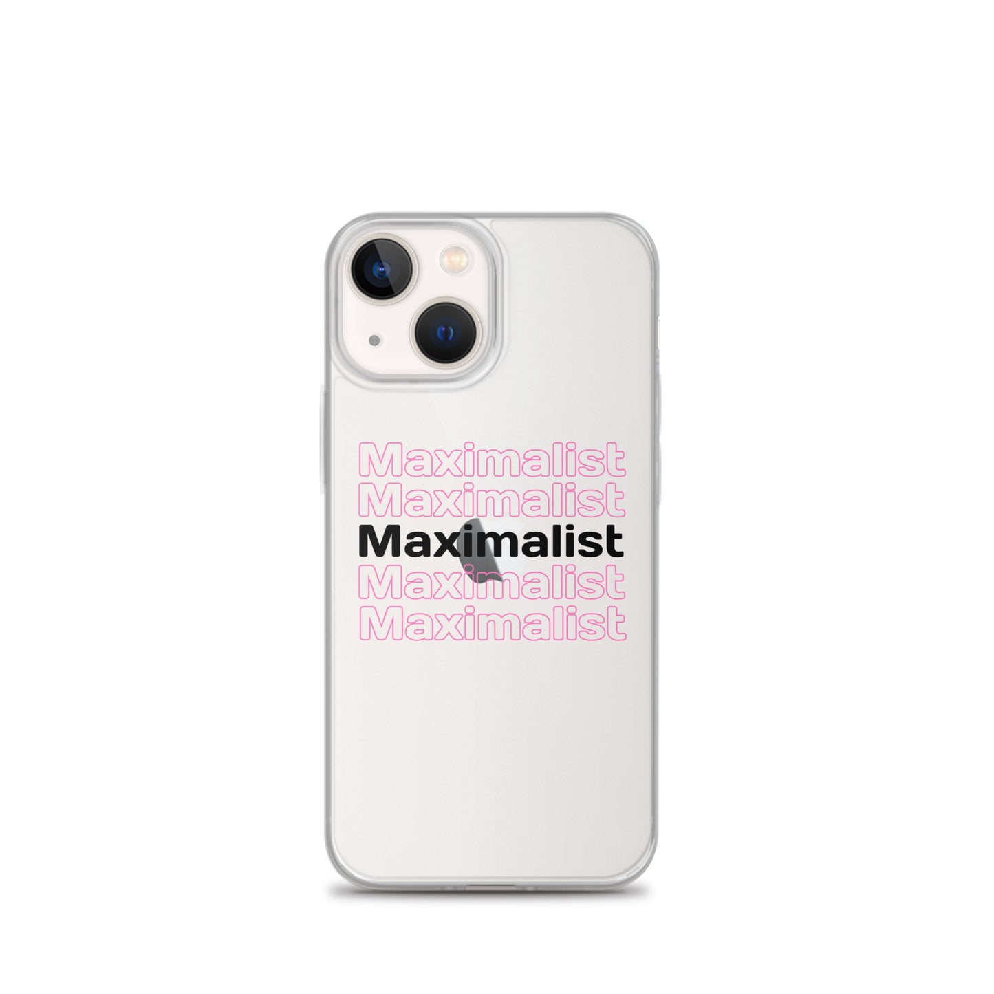 Maximalist Clear Case for iPhone®