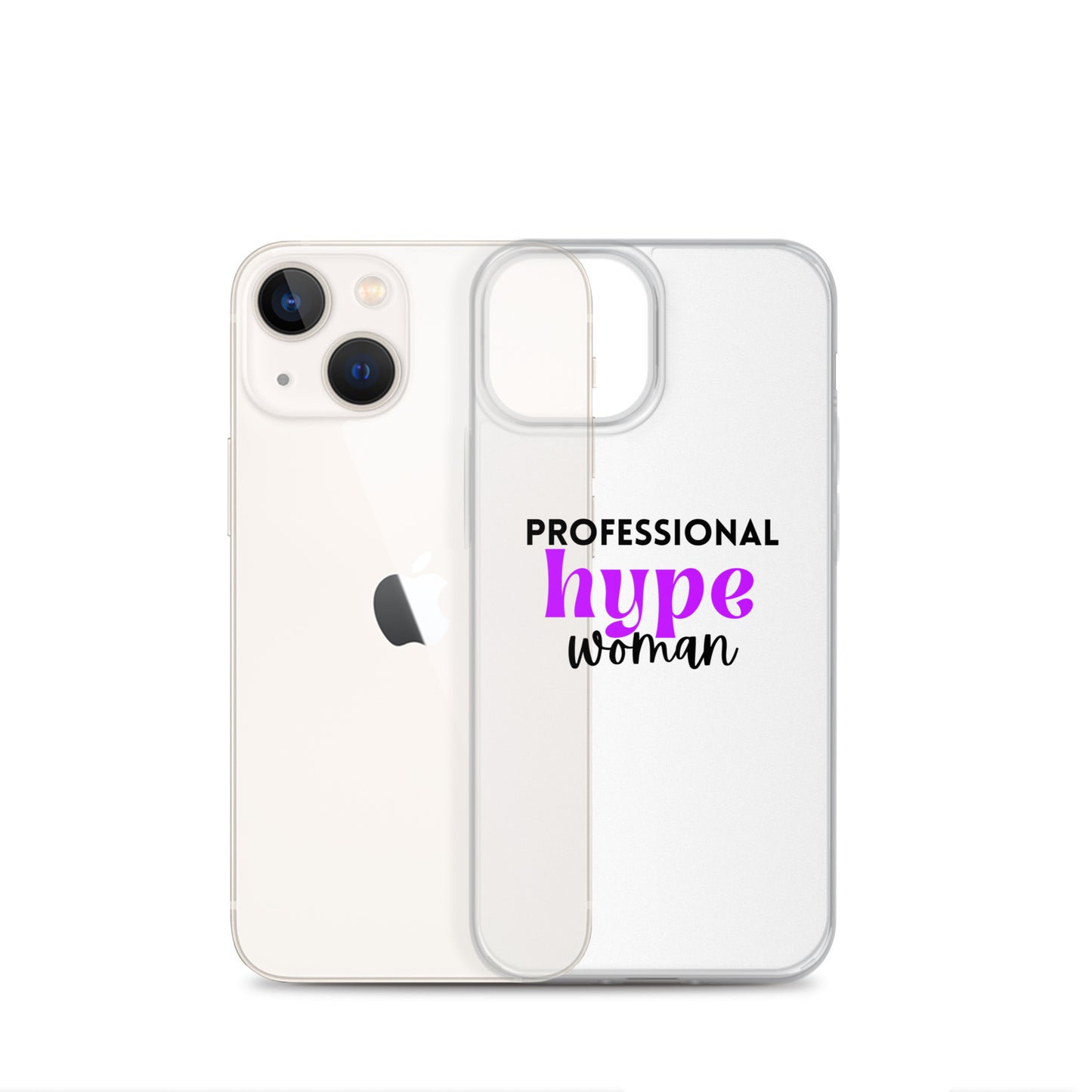 Professional Hype Woman Clear Case for iPhone®