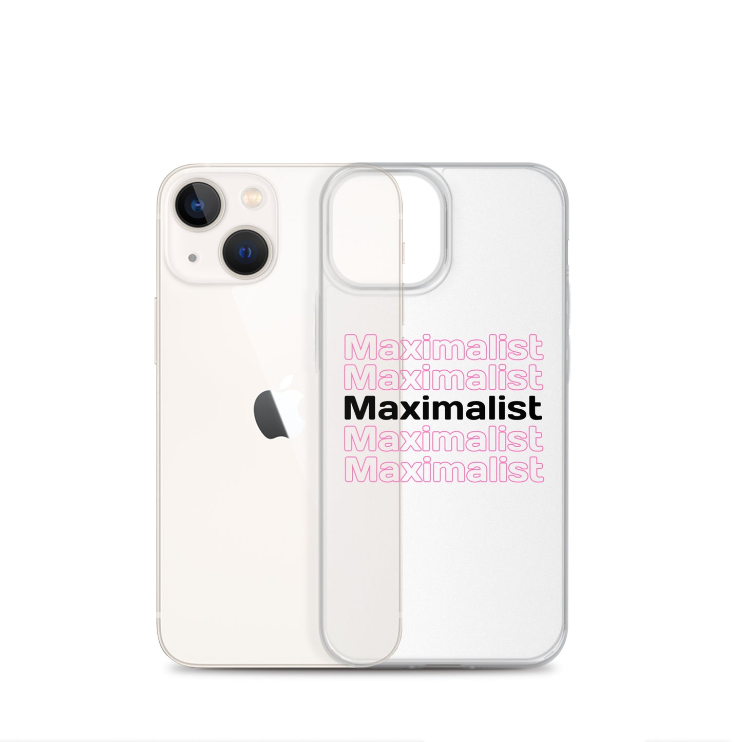 Maximalist Clear Case for iPhone®