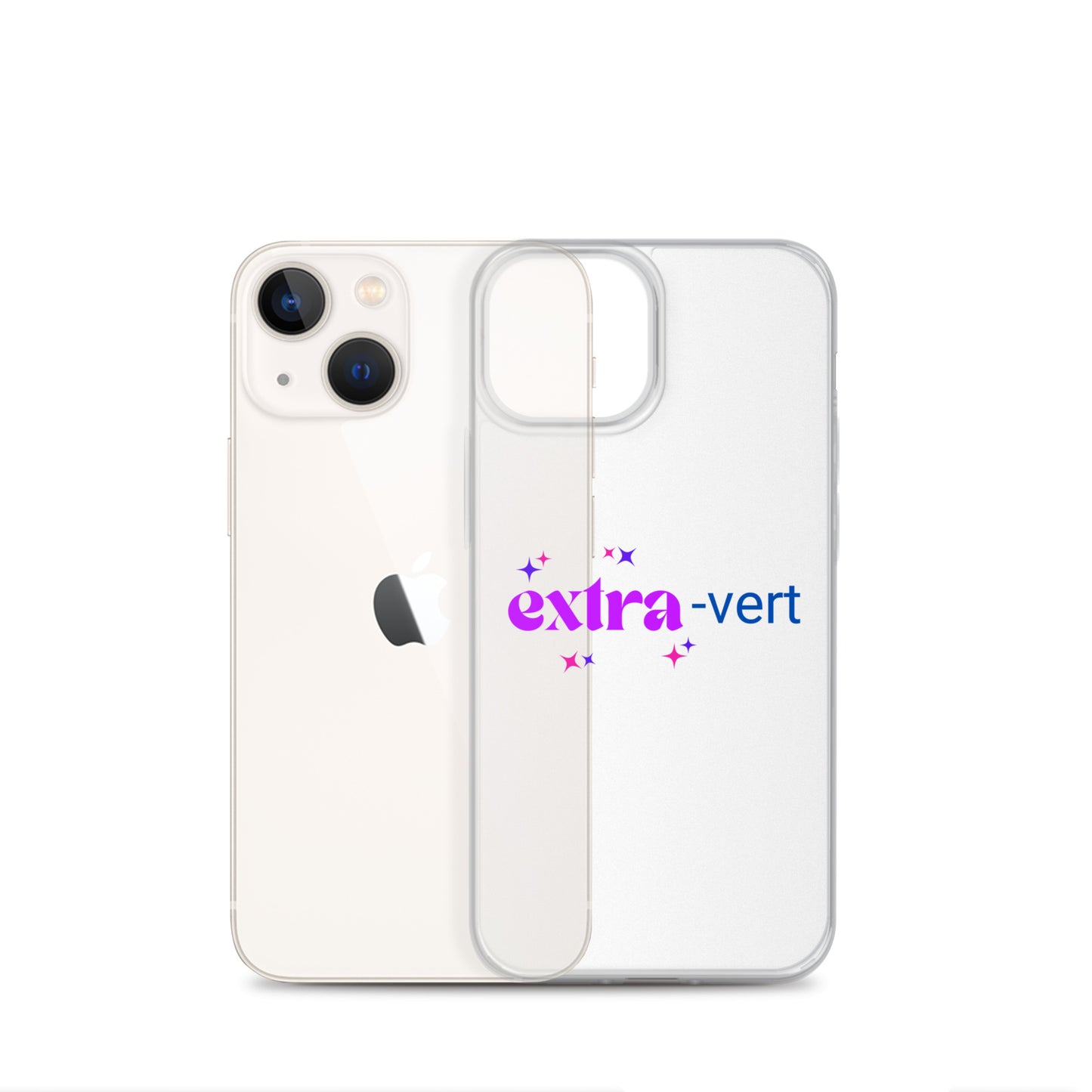 Extra-vert Clear Case for iPhone®