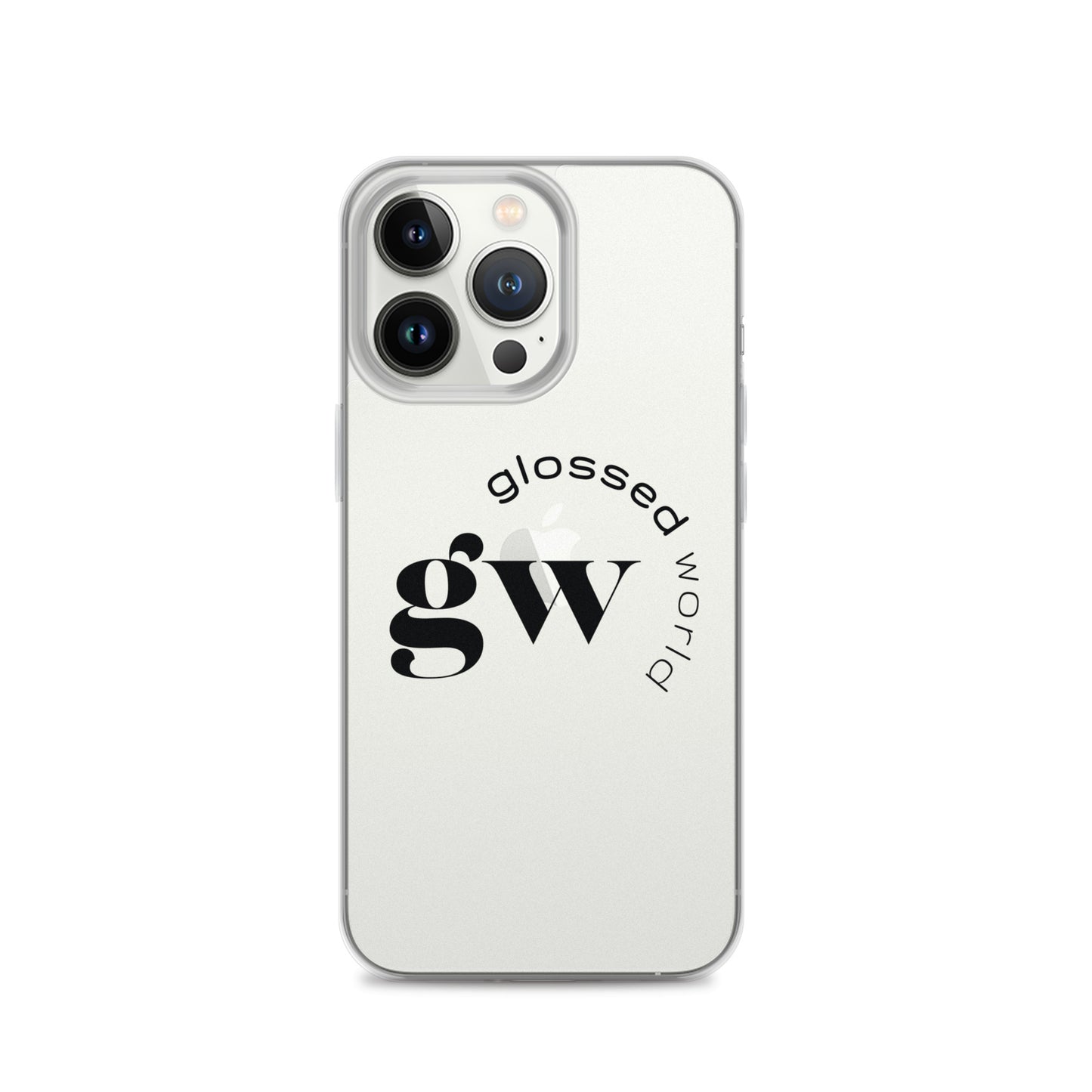 Glossed World Clear Case for iPhone®