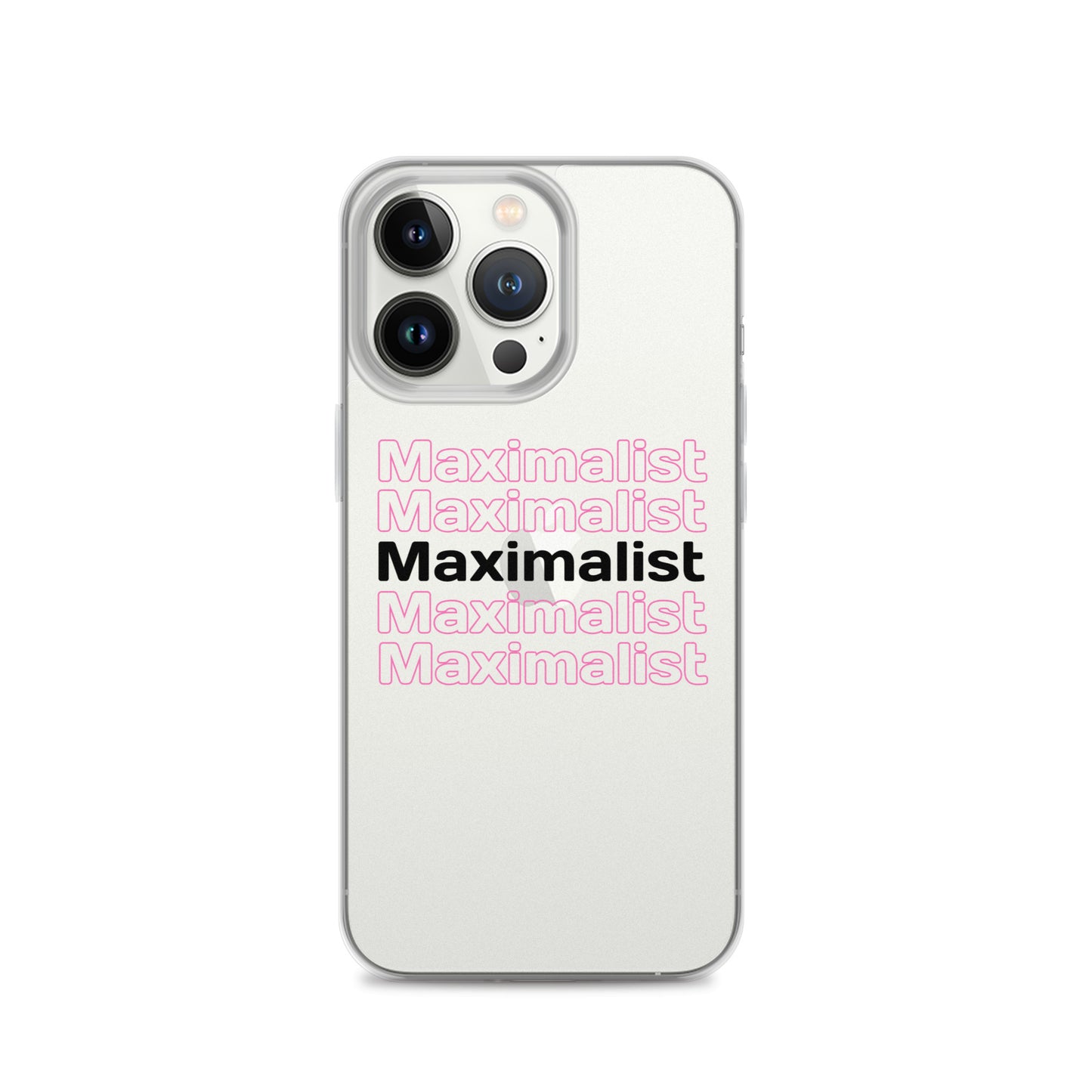 Maximalist Clear Case for iPhone®