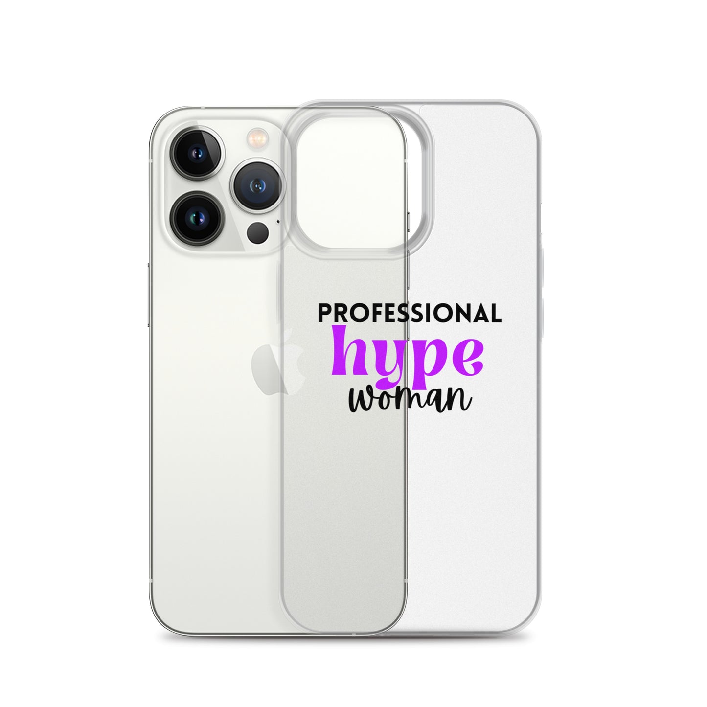 Professional Hype Woman Clear Case for iPhone®