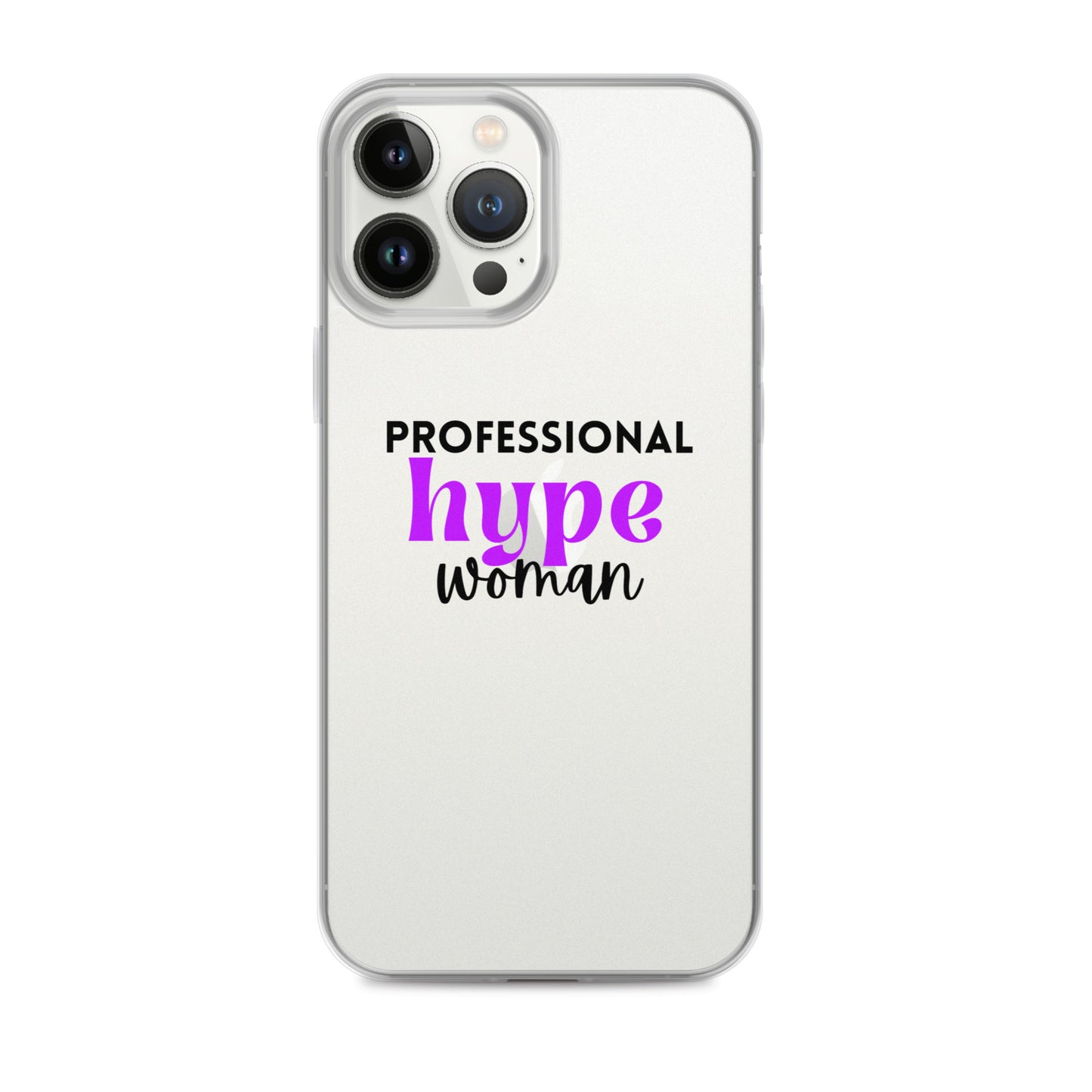 Professional Hype Woman Clear Case for iPhone®