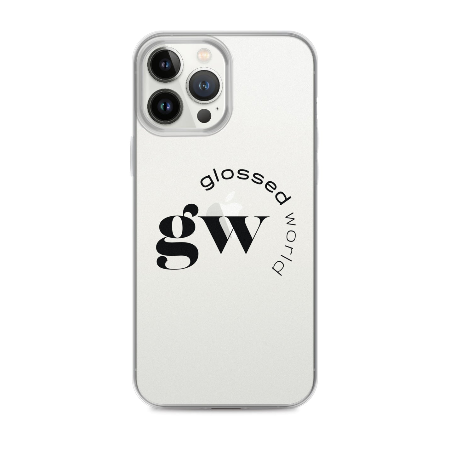 Glossed World Clear Case for iPhone®