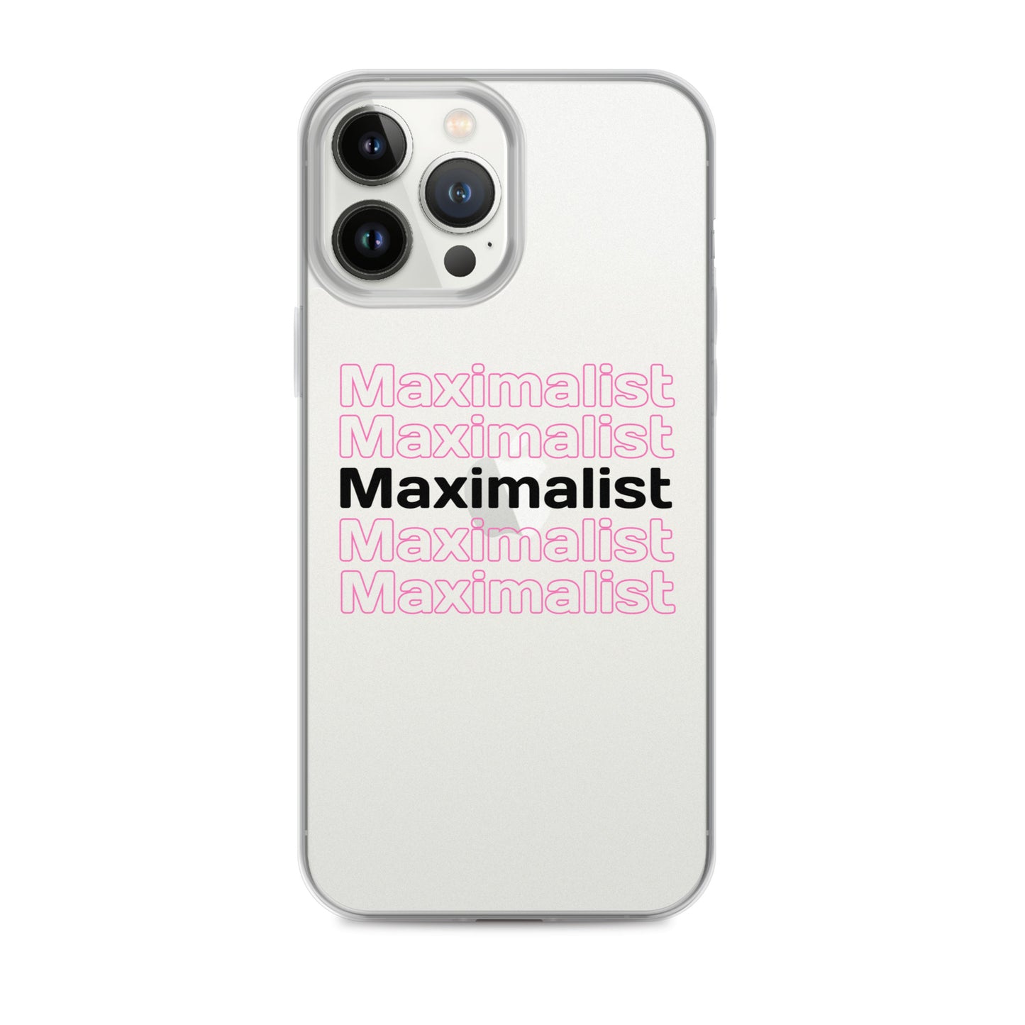 Maximalist Clear Case for iPhone®