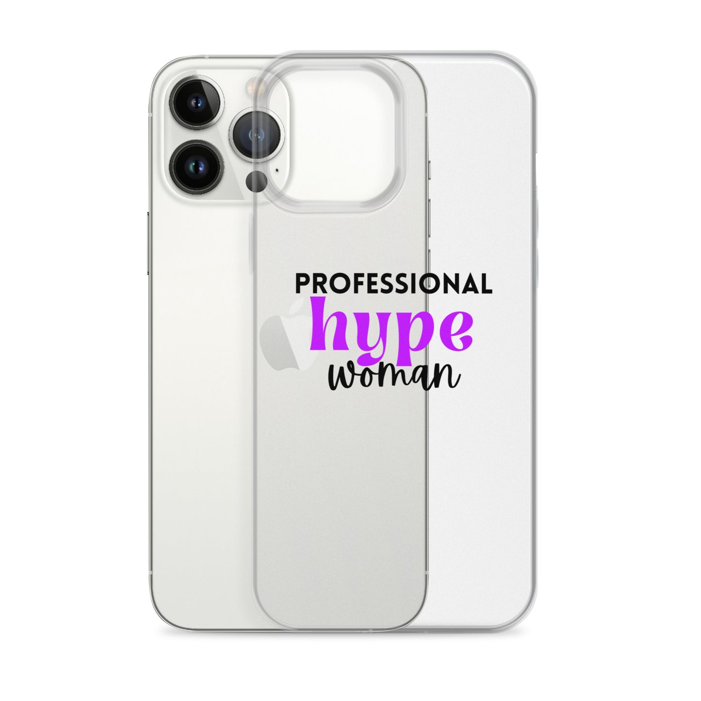 Professional Hype Woman Clear Case for iPhone®