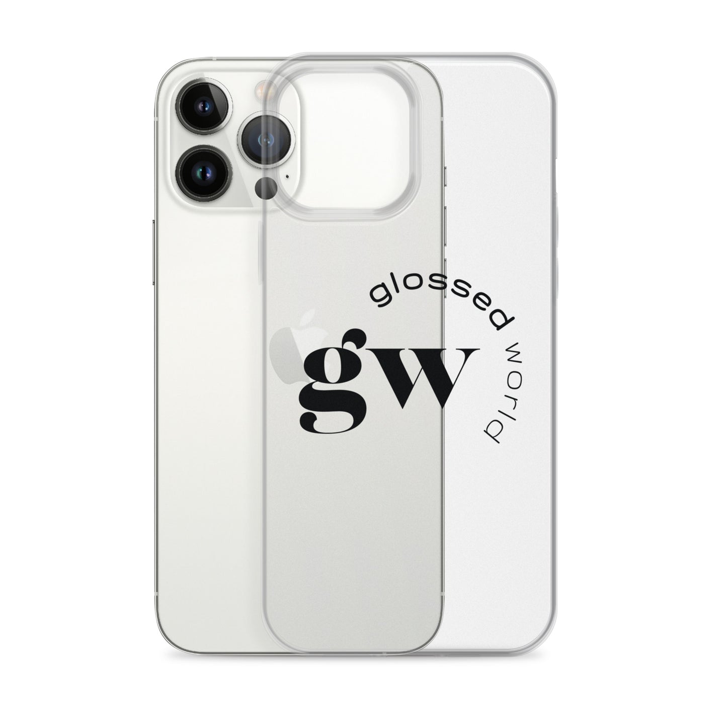 Glossed World Clear Case for iPhone®