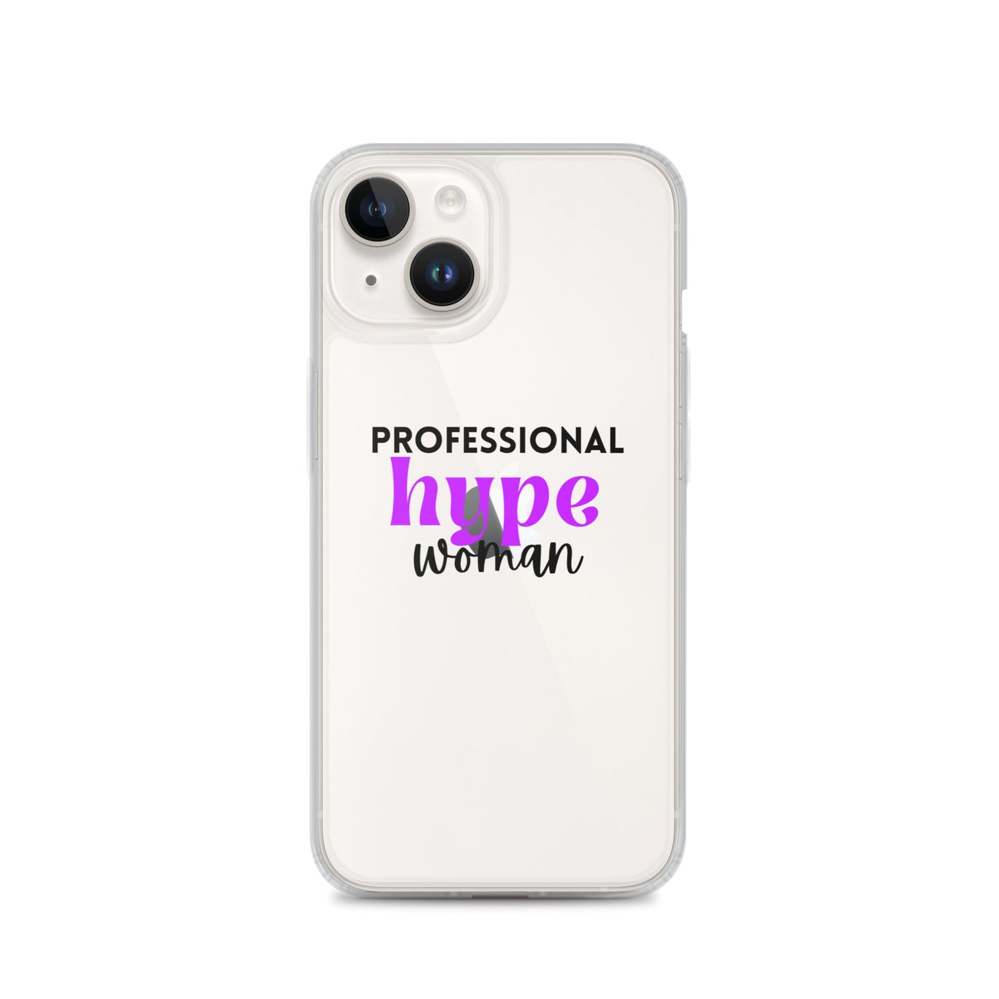 Professional Hype Woman Clear Case for iPhone®