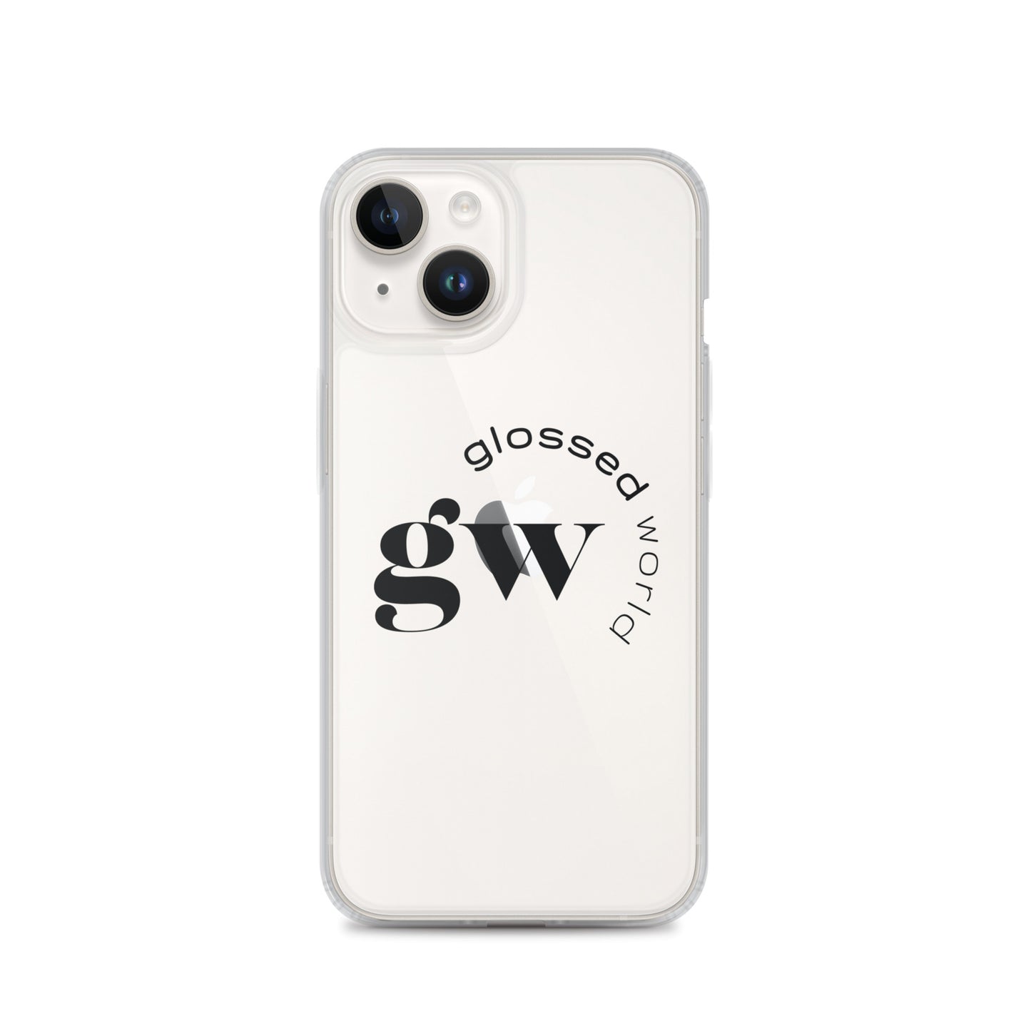 Glossed World Clear Case for iPhone®