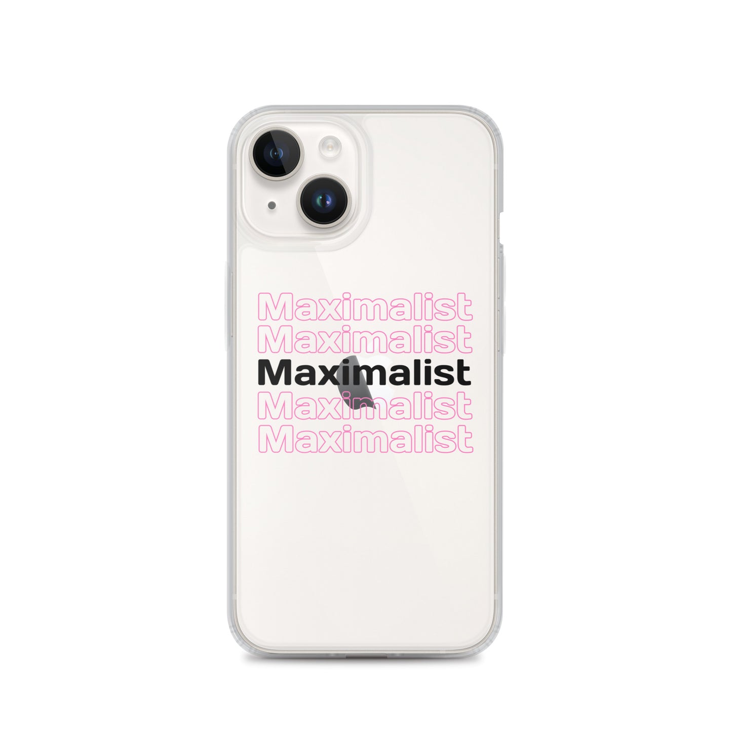 Maximalist Clear Case for iPhone®