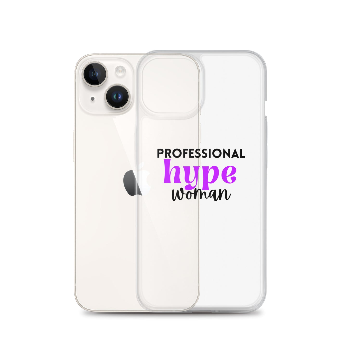 Professional Hype Woman Clear Case for iPhone®