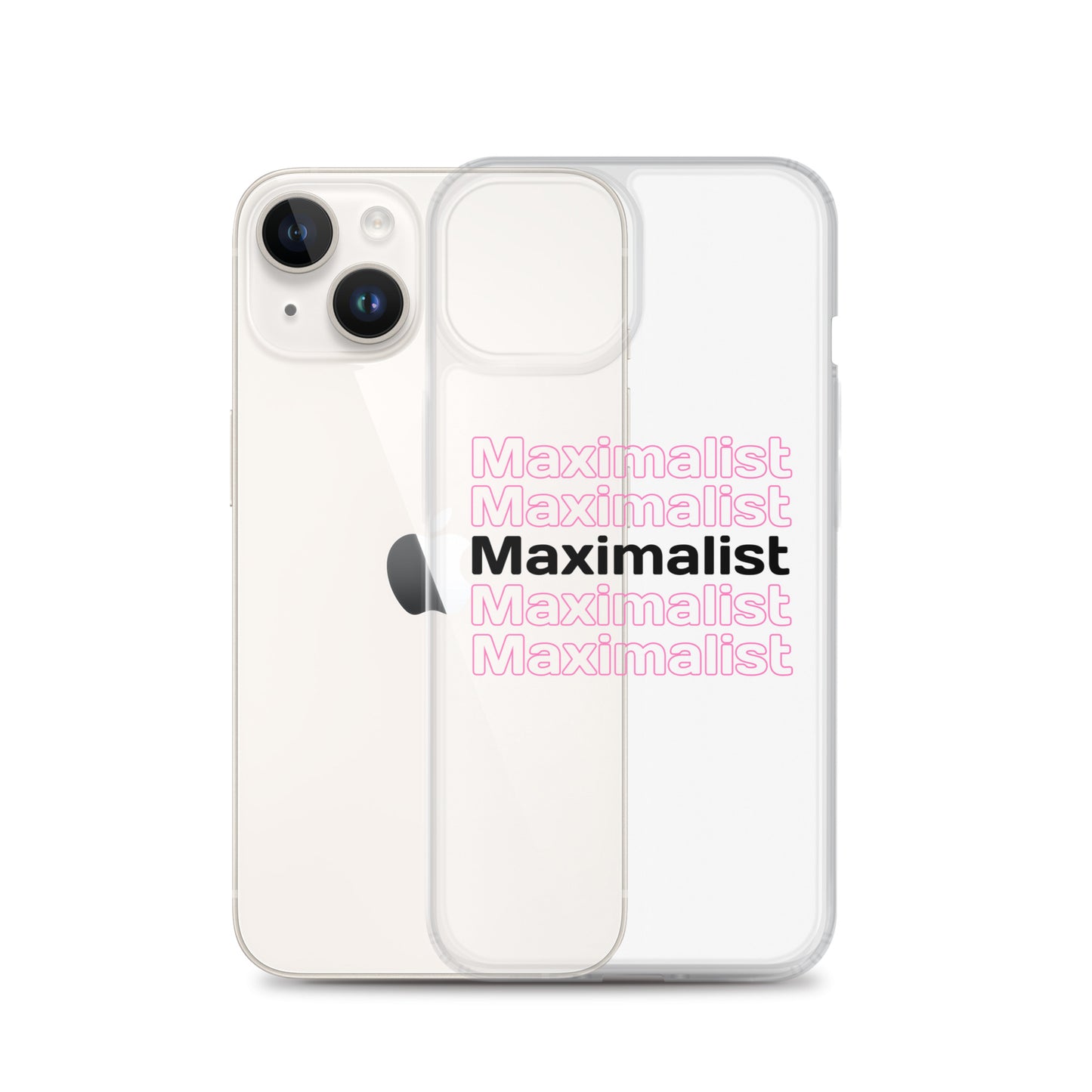 Maximalist Clear Case for iPhone®