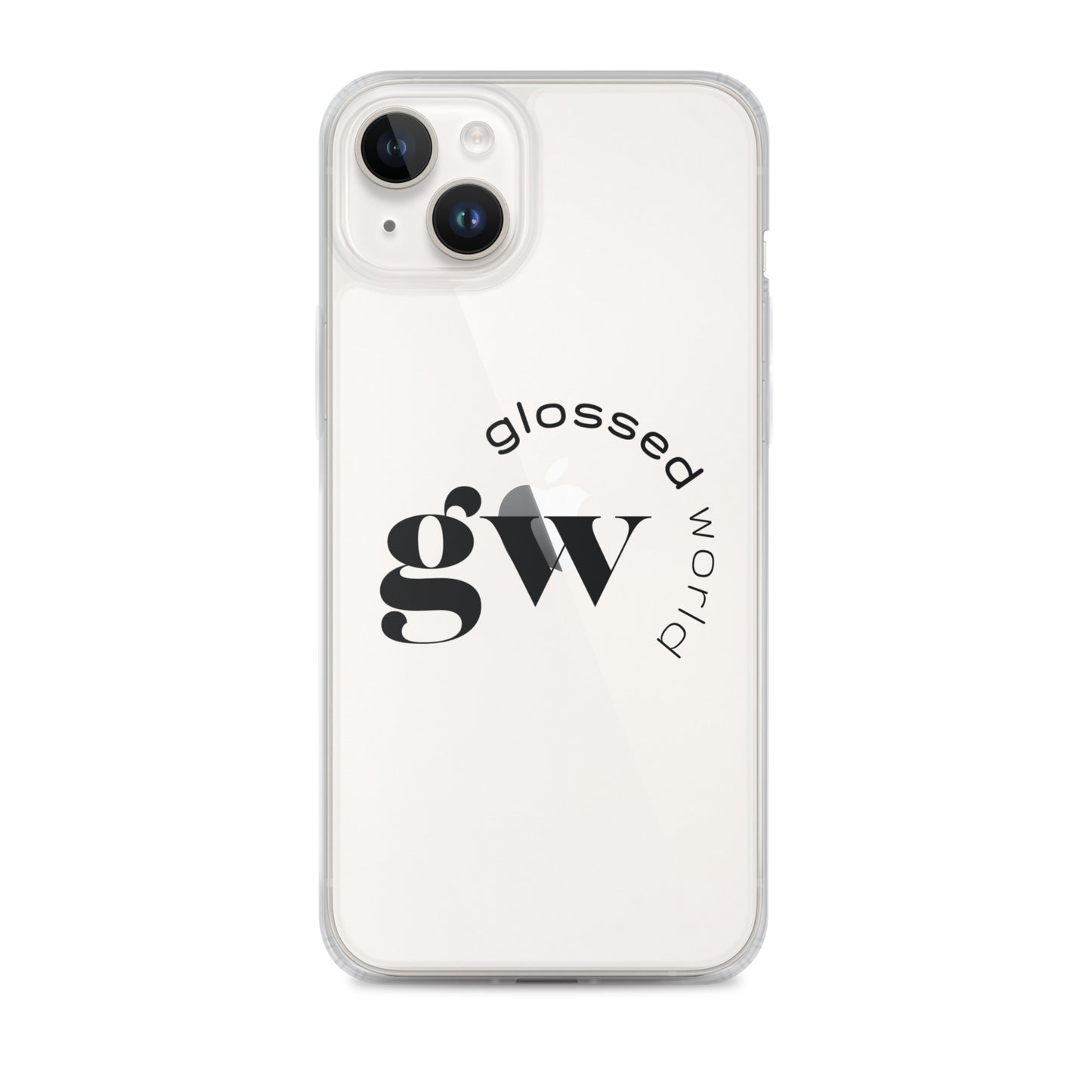 Glossed World Clear Case for iPhone®