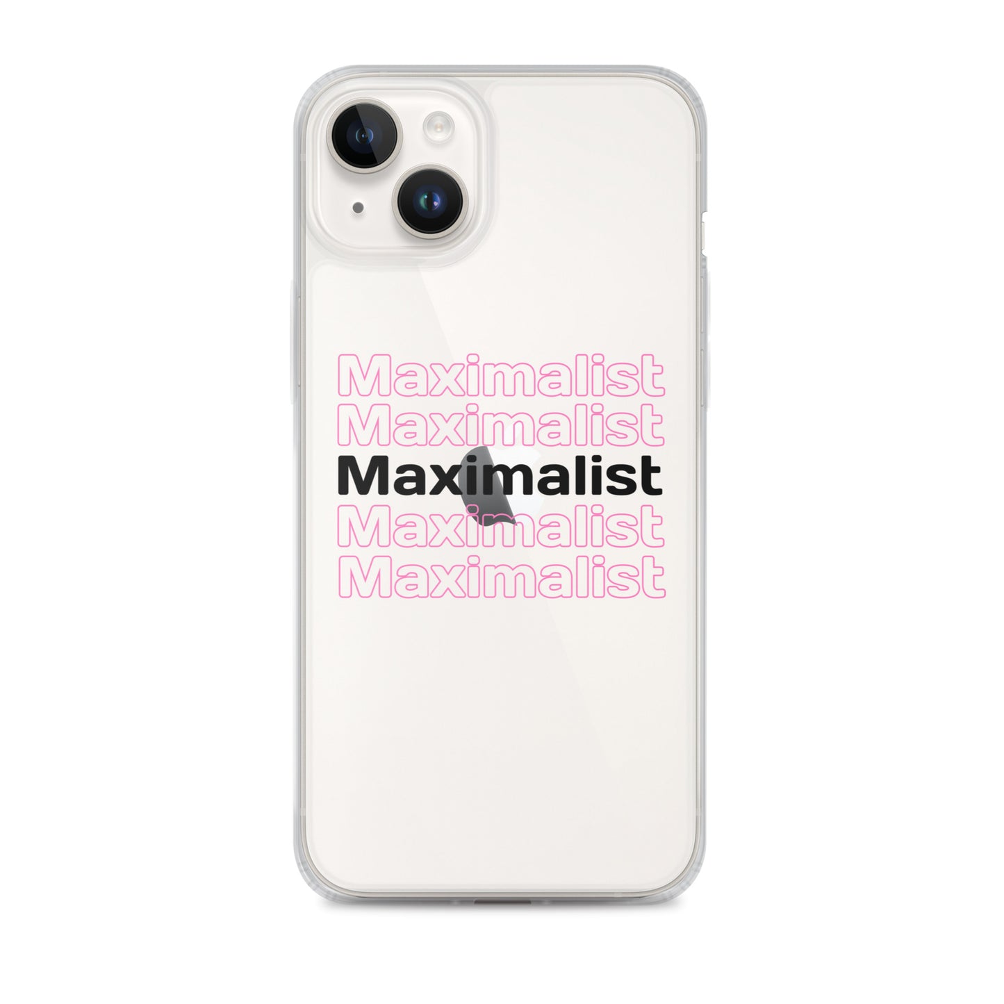 Maximalist Clear Case for iPhone®