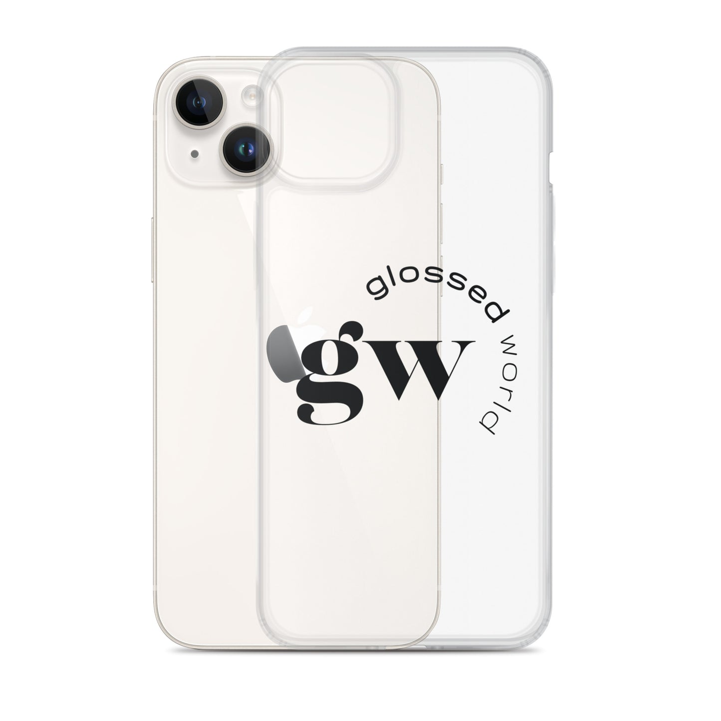 Glossed World Clear Case for iPhone®