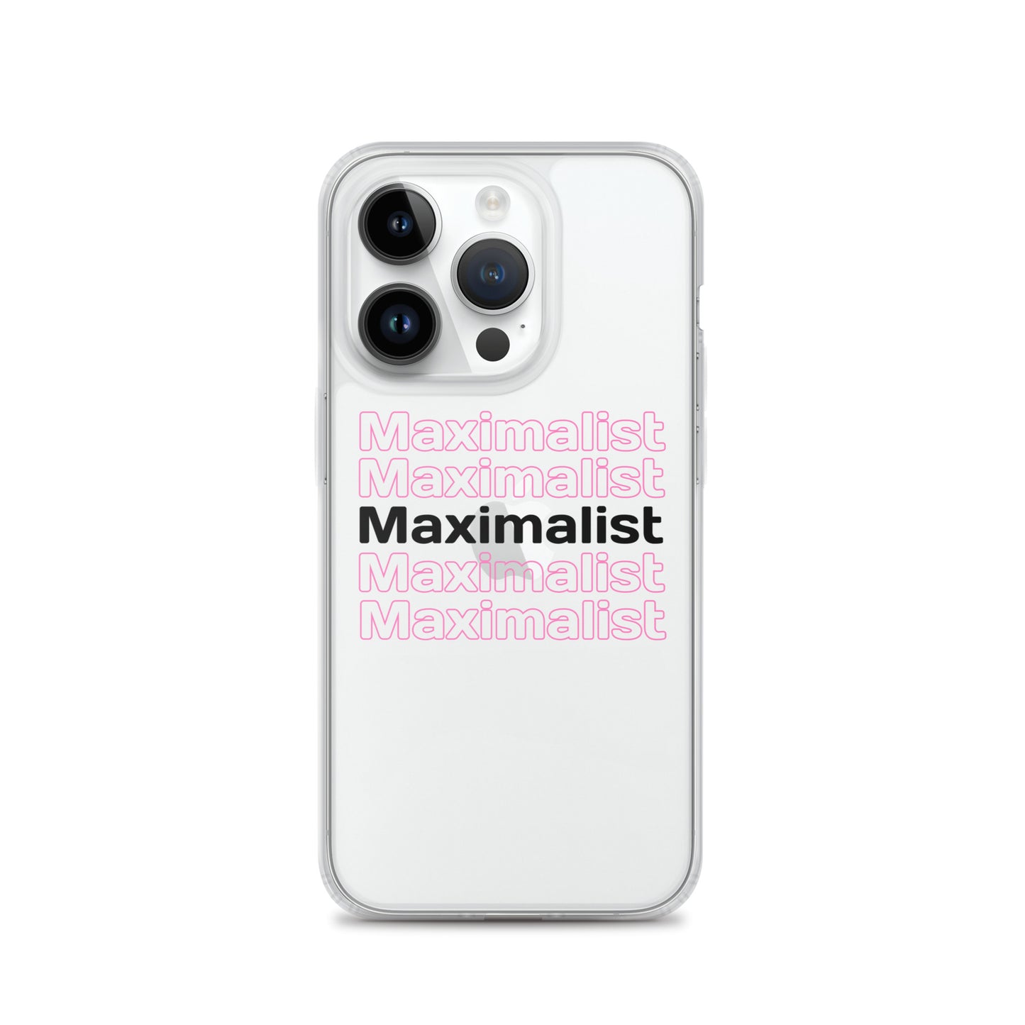 Maximalist Clear Case for iPhone®