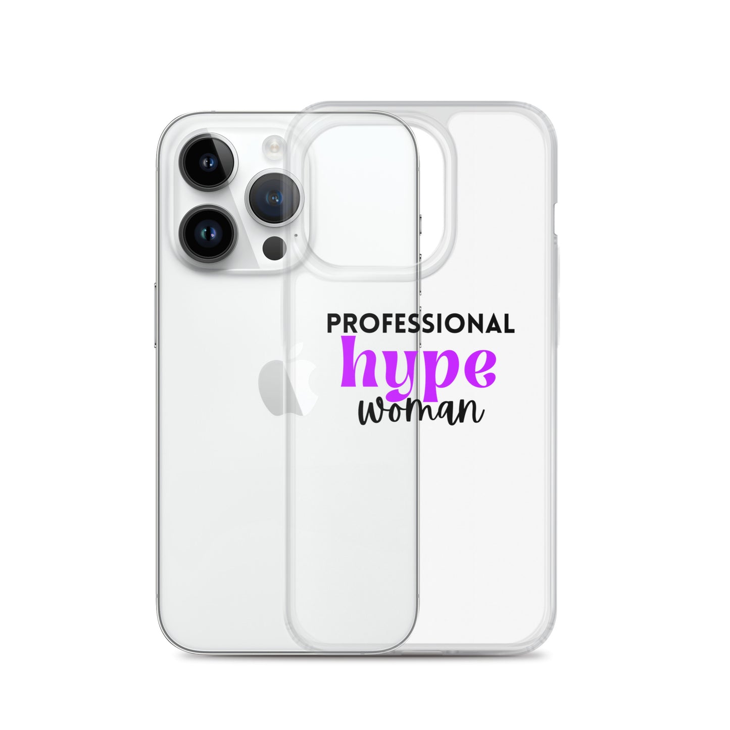 Professional Hype Woman Clear Case for iPhone®