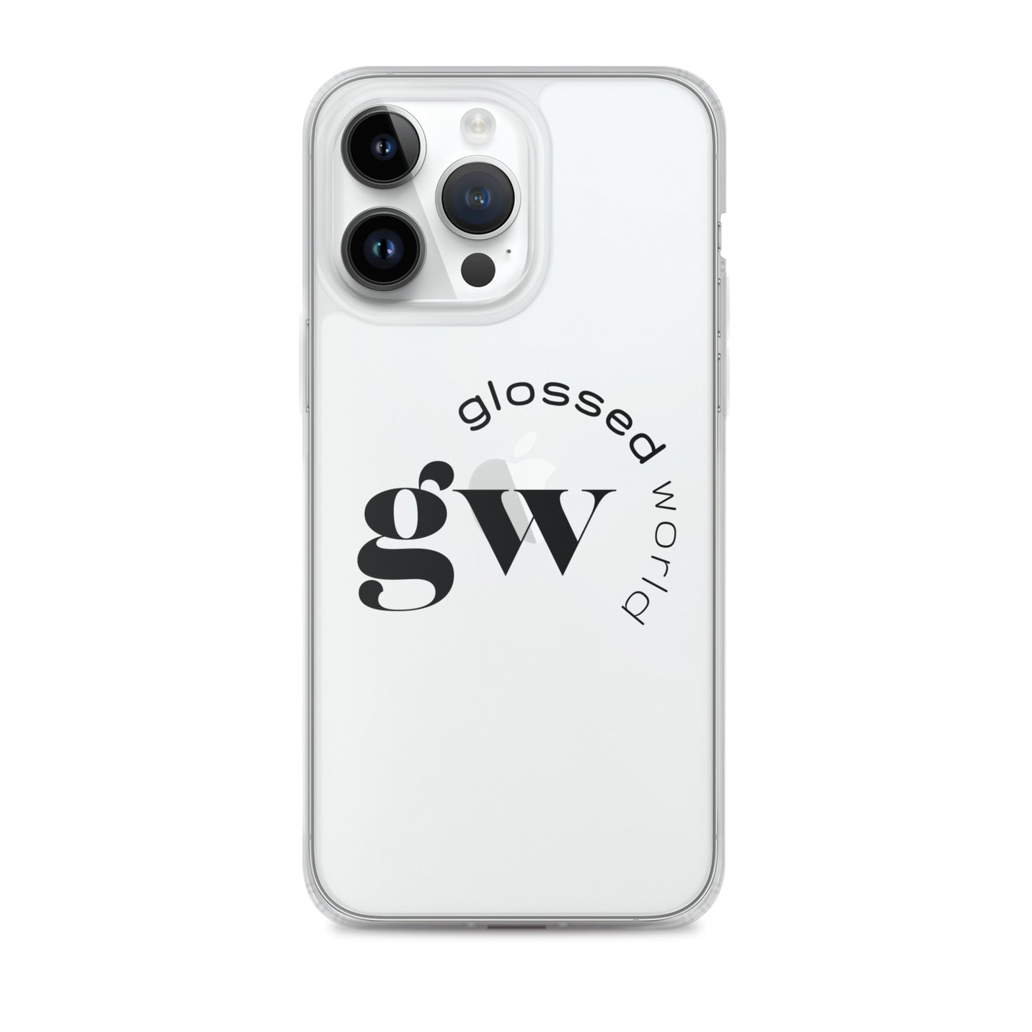 Glossed World Clear Case for iPhone®