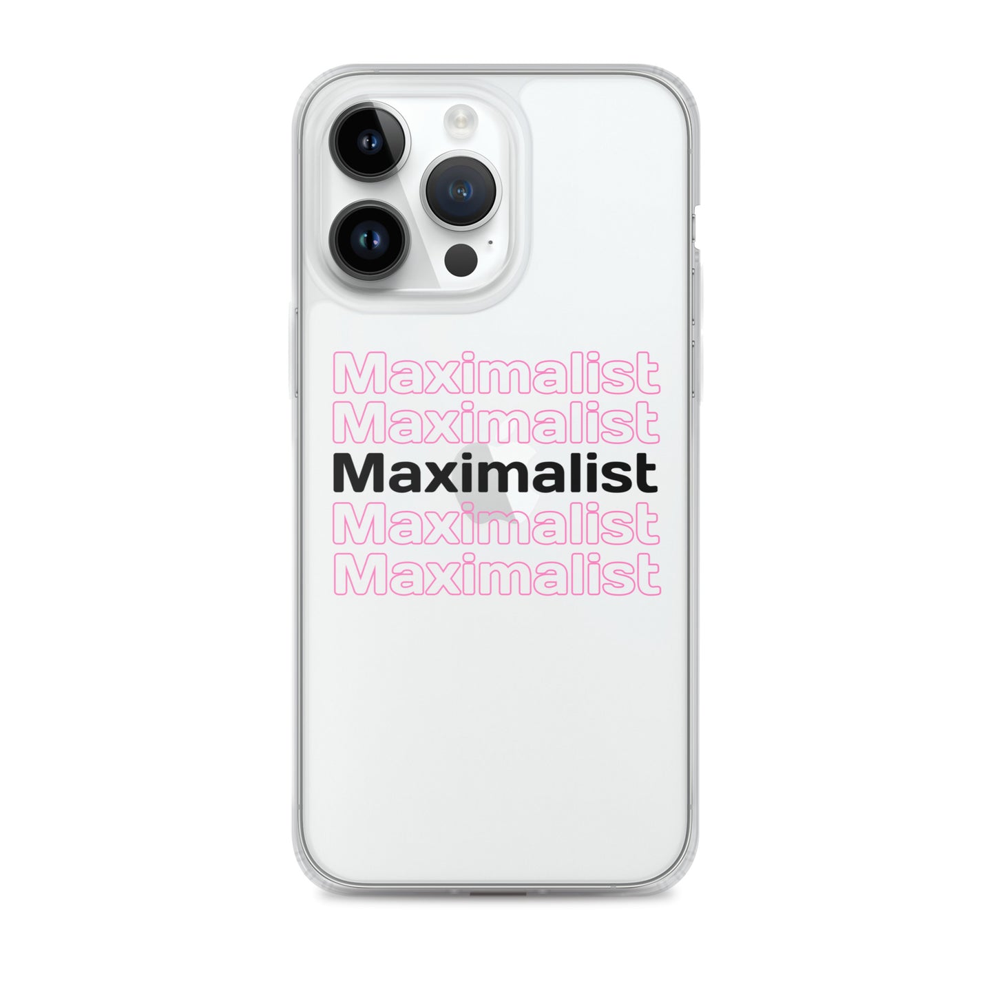 Maximalist Clear Case for iPhone®