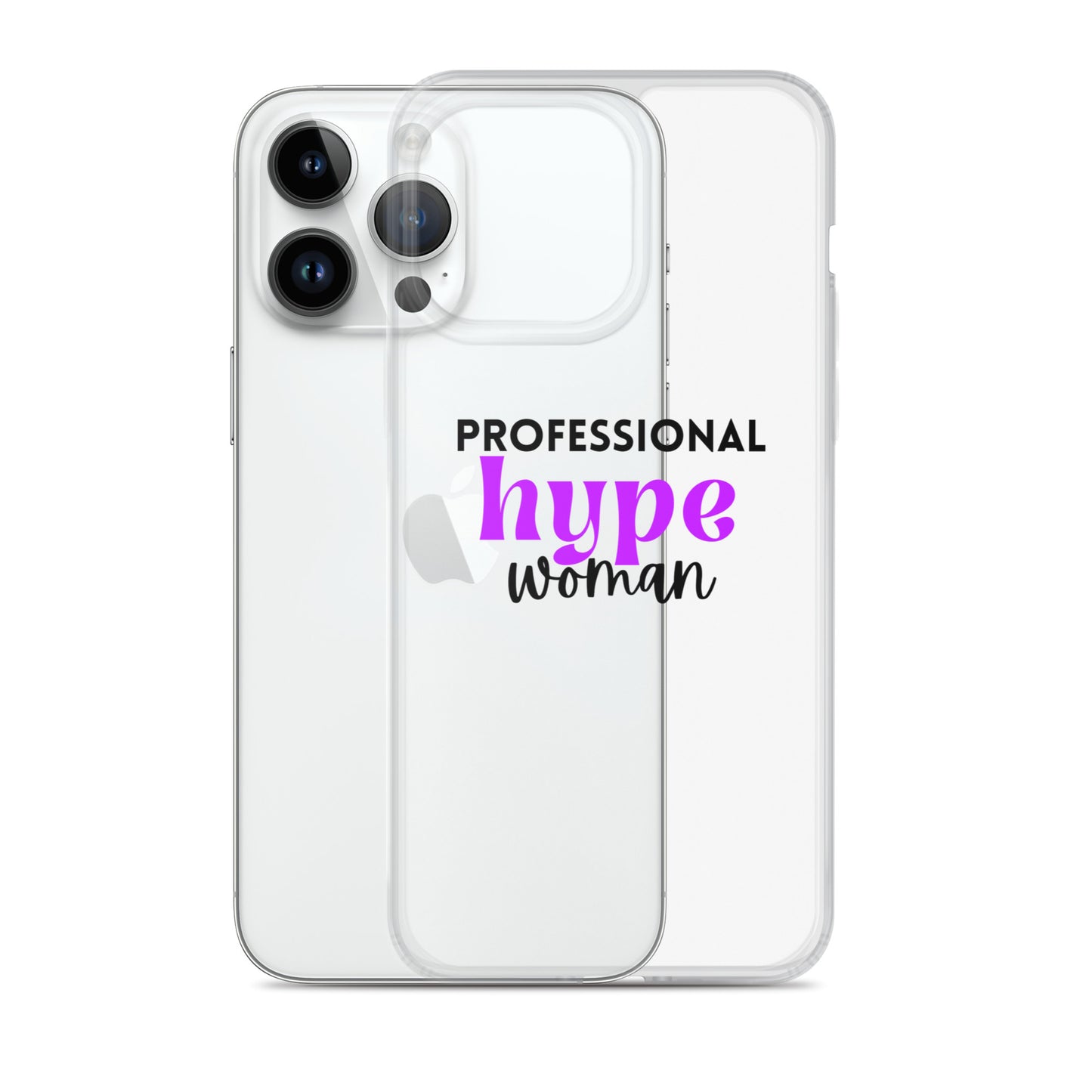 Professional Hype Woman Clear Case for iPhone®