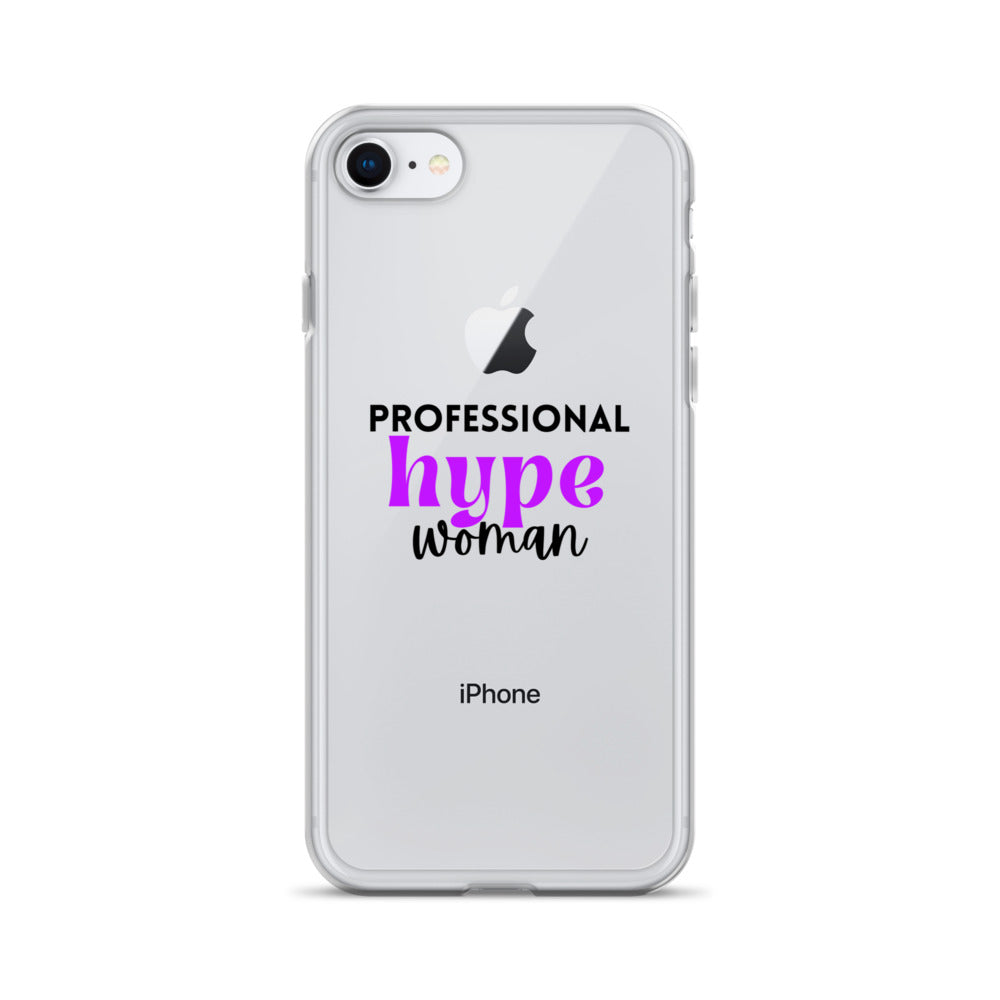 Professional Hype Woman Clear Case for iPhone®