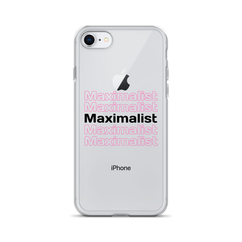 Maximalist Clear Case for iPhone®