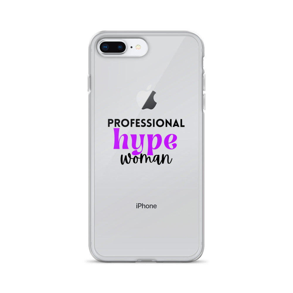 Professional Hype Woman Clear Case for iPhone®