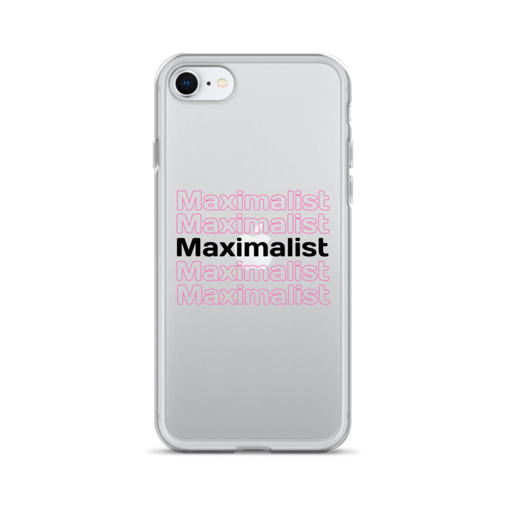 Maximalist Clear Case for iPhone®