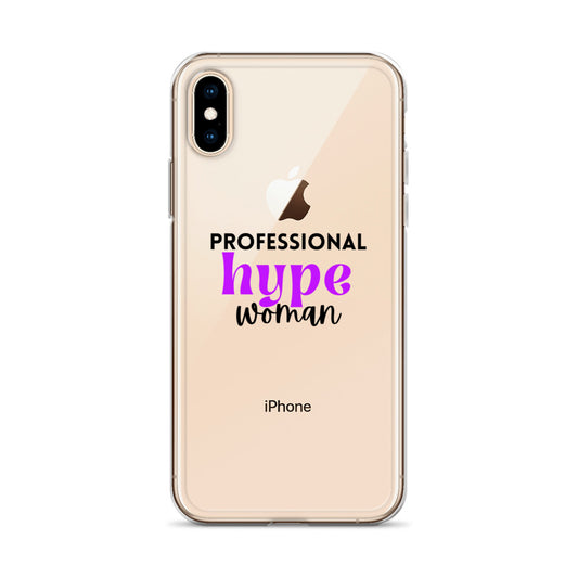 Professional Hype Woman Clear Case for iPhone®