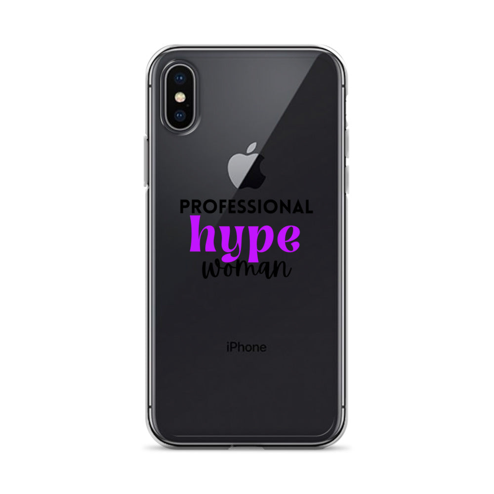 Professional Hype Woman Clear Case for iPhone®