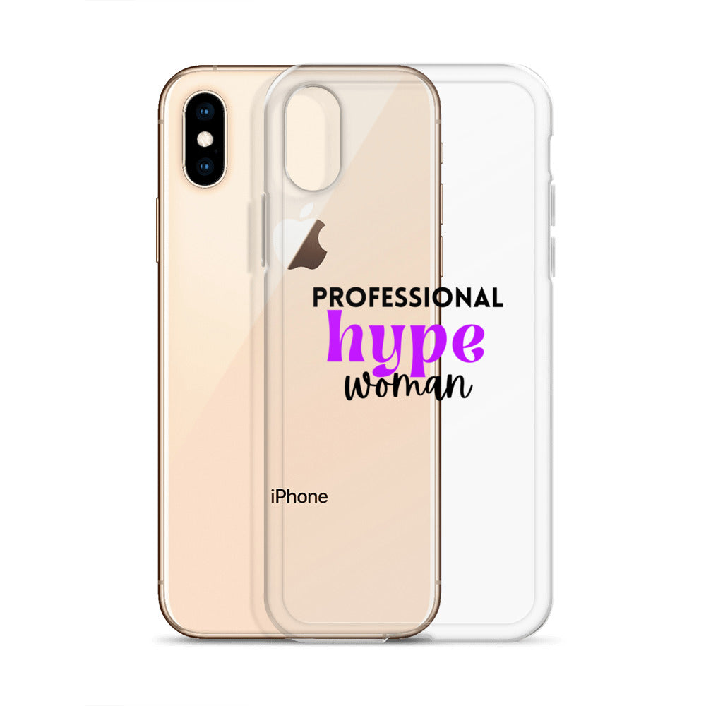 Professional Hype Woman Clear Case for iPhone®