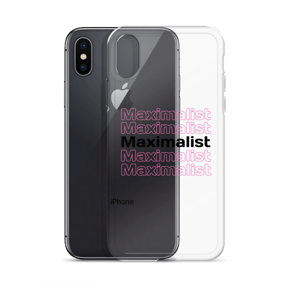 Maximalist Clear Case for iPhone®