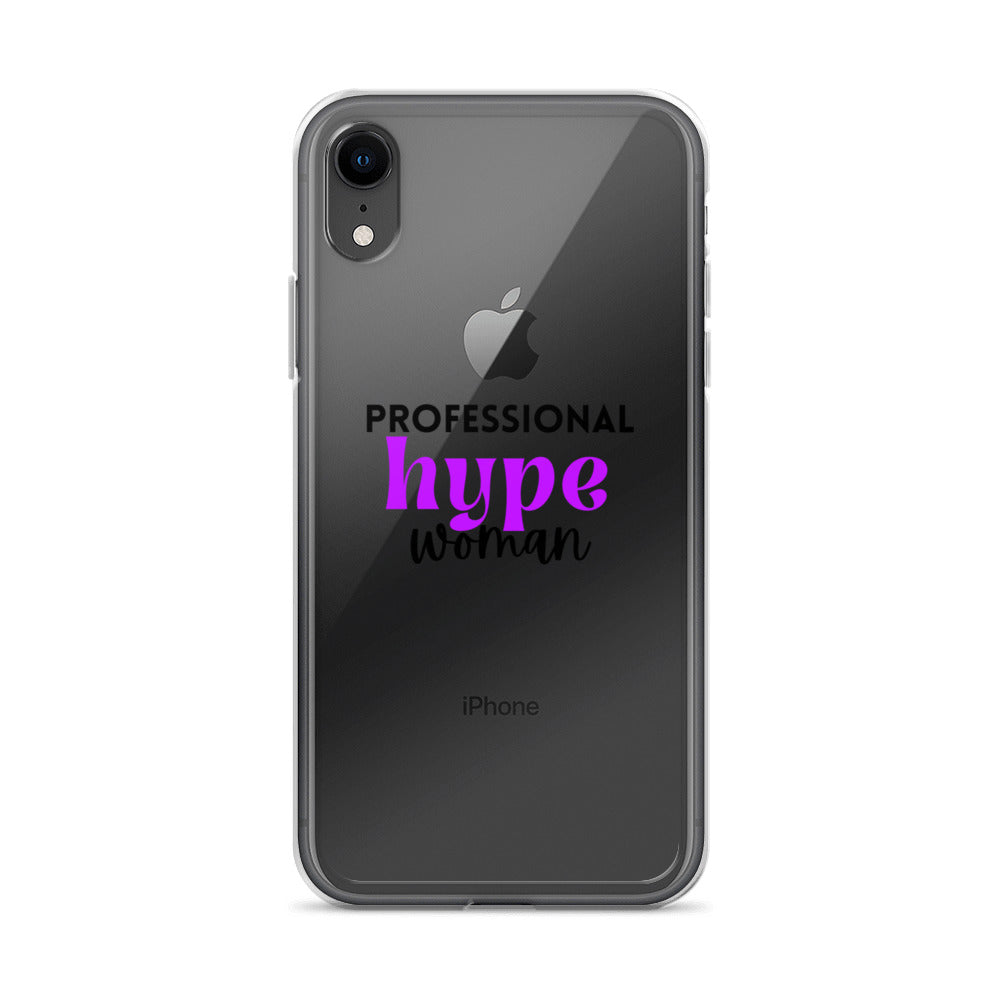 Professional Hype Woman Clear Case for iPhone®