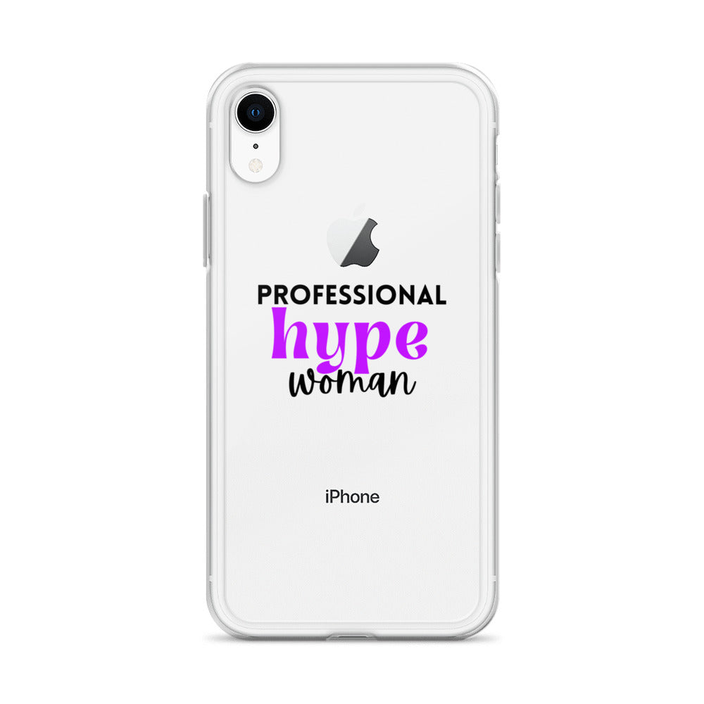 Professional Hype Woman Clear Case for iPhone®