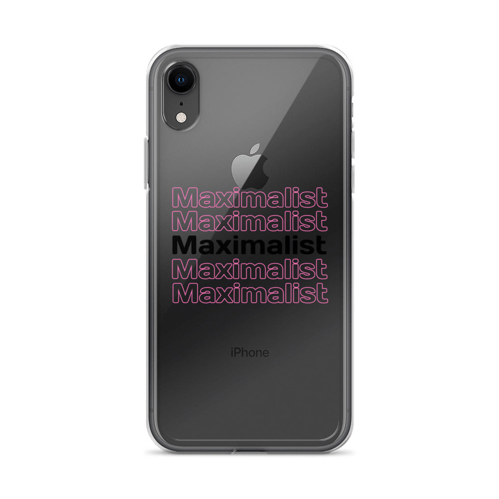 Maximalist Clear Case for iPhone®