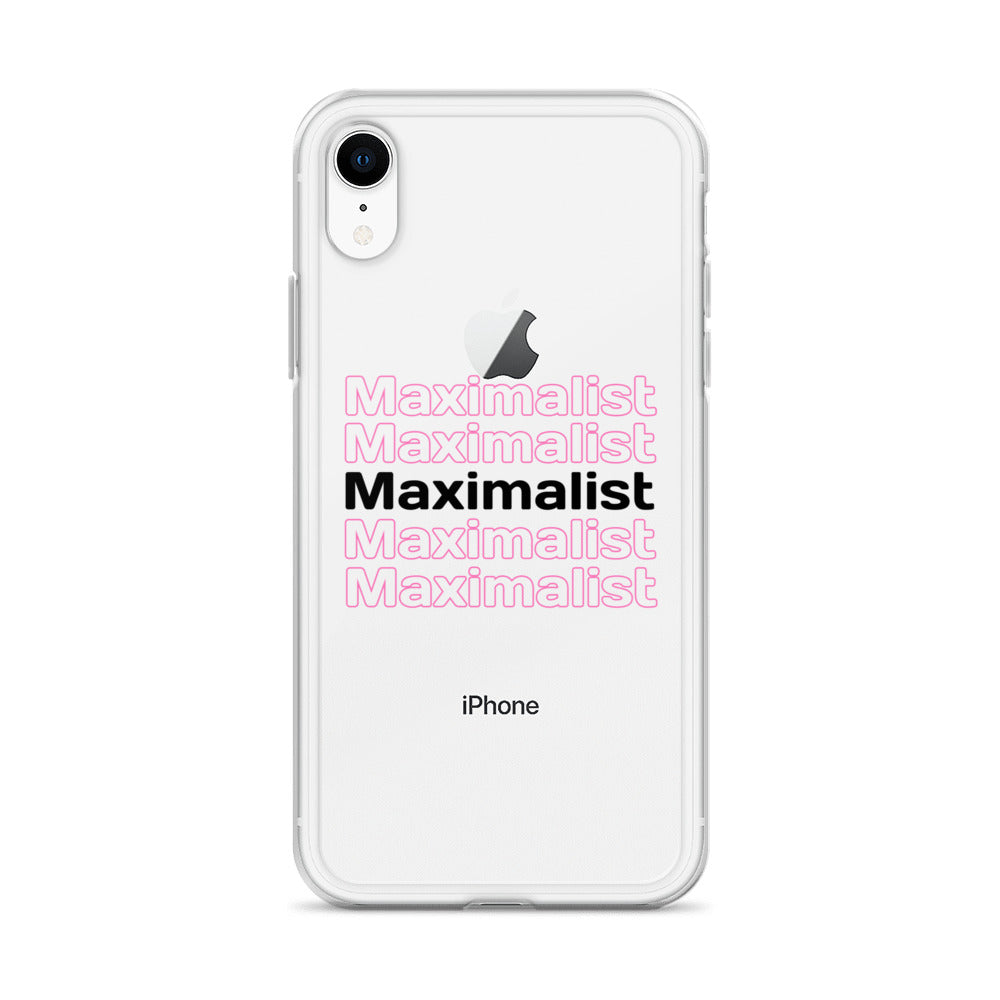 Maximalist Clear Case for iPhone®