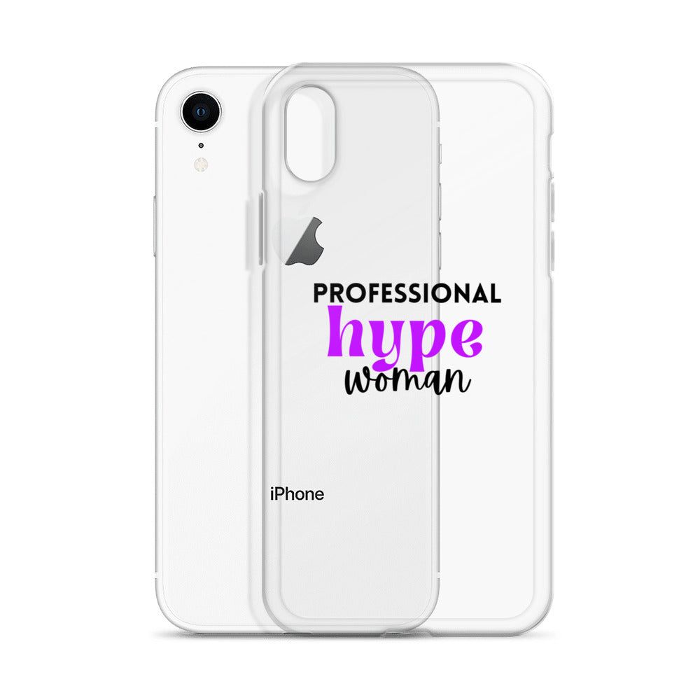 Professional Hype Woman Clear Case for iPhone®