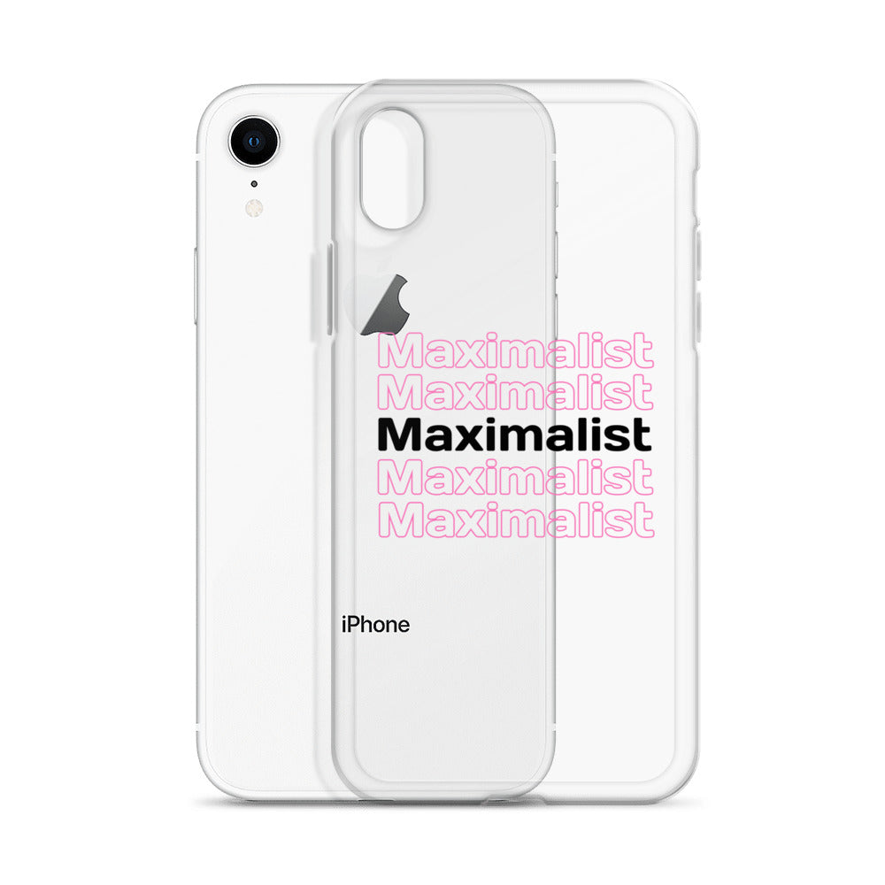 Maximalist Clear Case for iPhone®